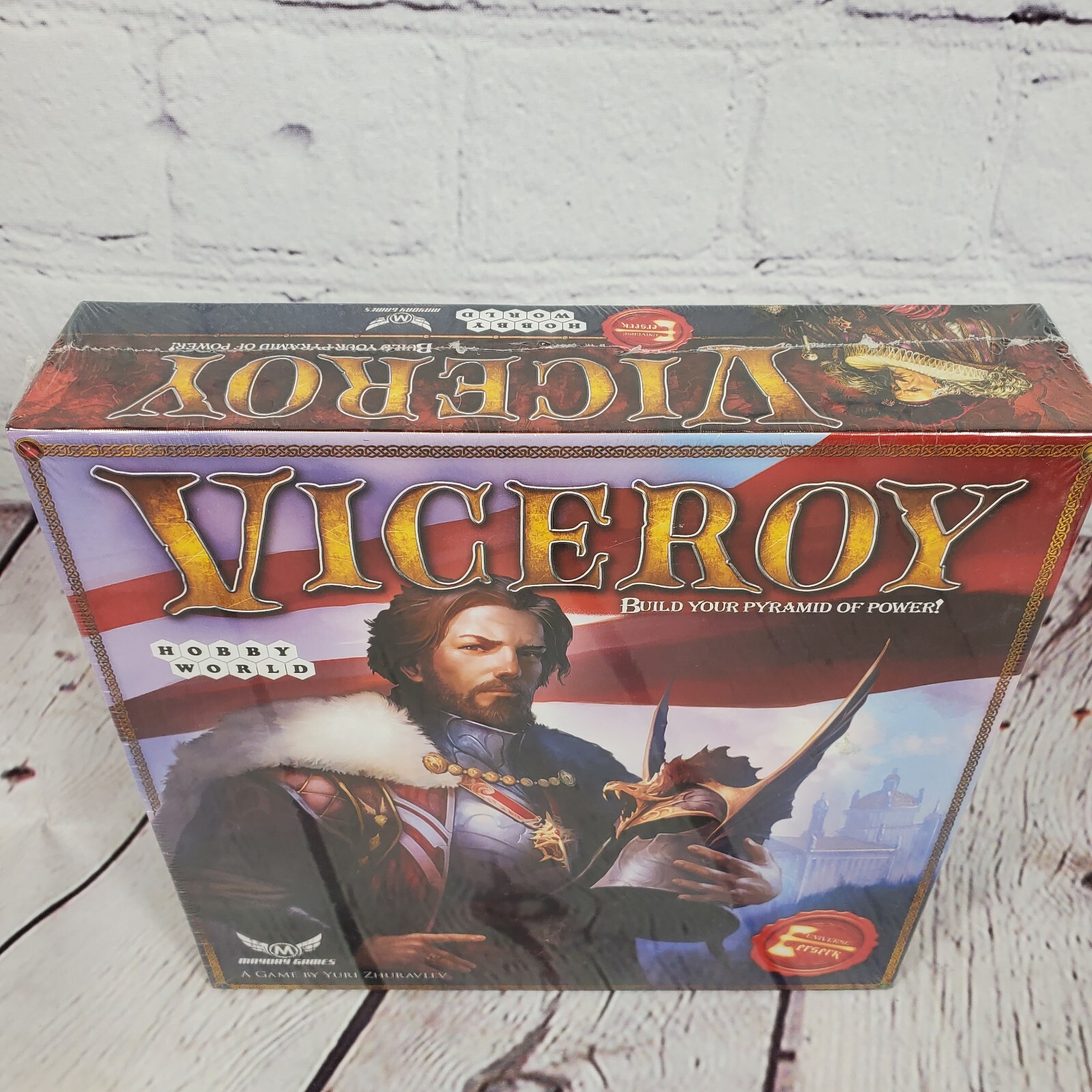 2015 Viceroy Build Your Pyramid Of Power Board Game By Mayday Games