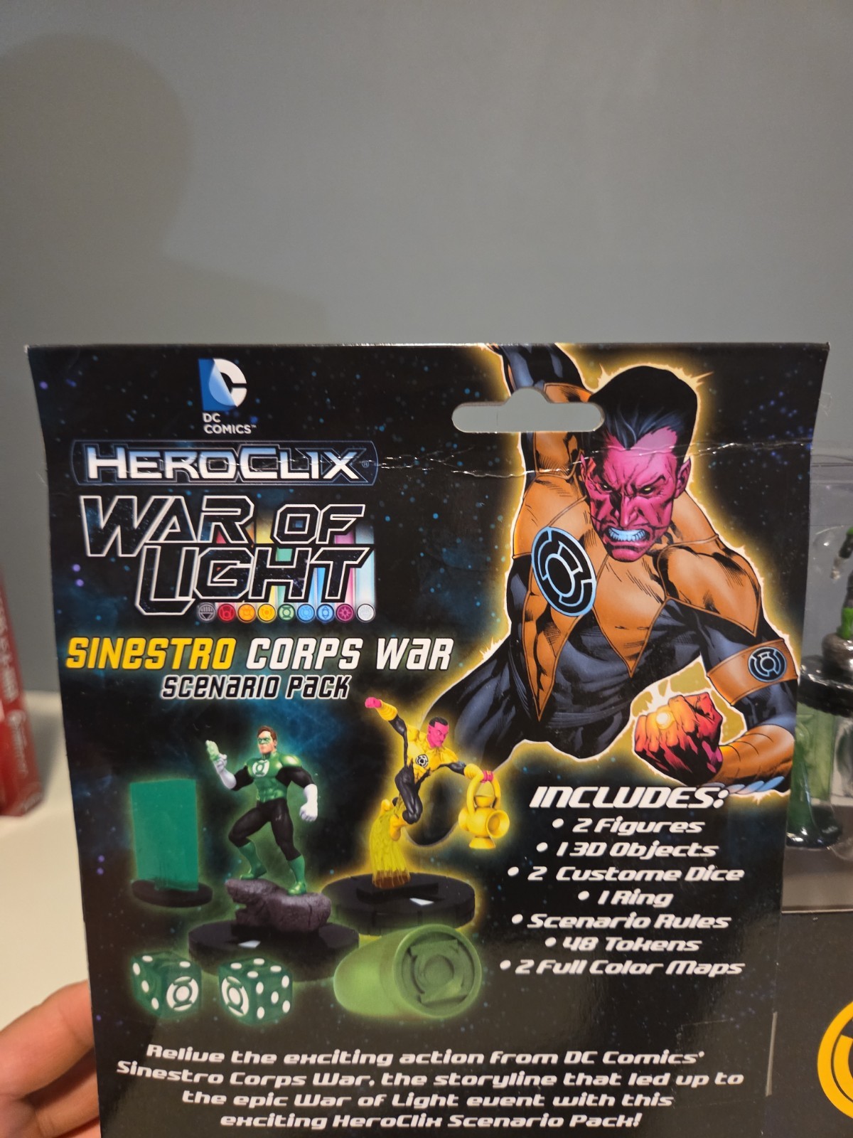 Heroclix DC Comics War Of Light Sinestro Corps Scenario – WizKids Games NIB