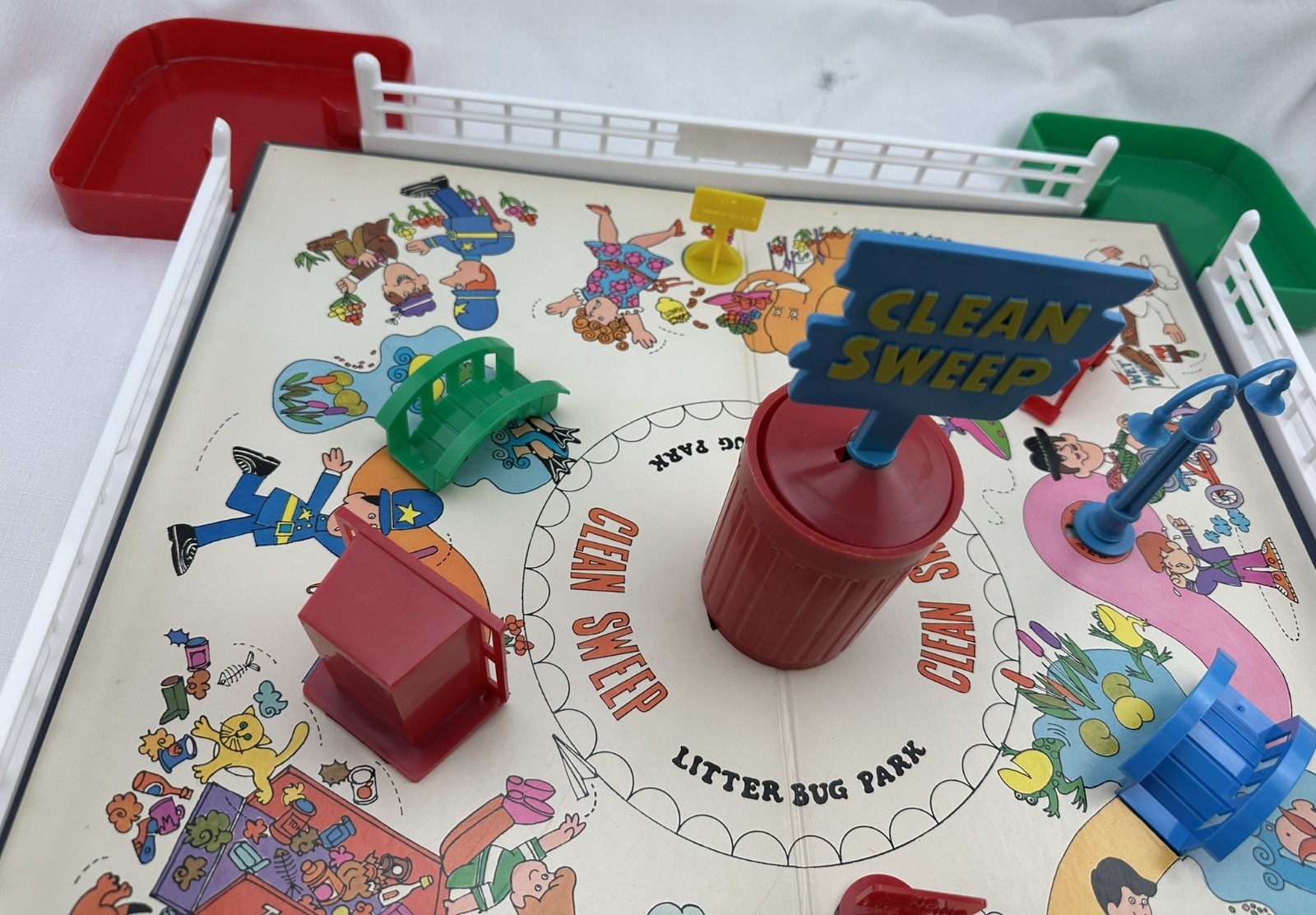 1967 Clean Sweep Game by Schaper Complete in Good Condition FREE SHIPPING