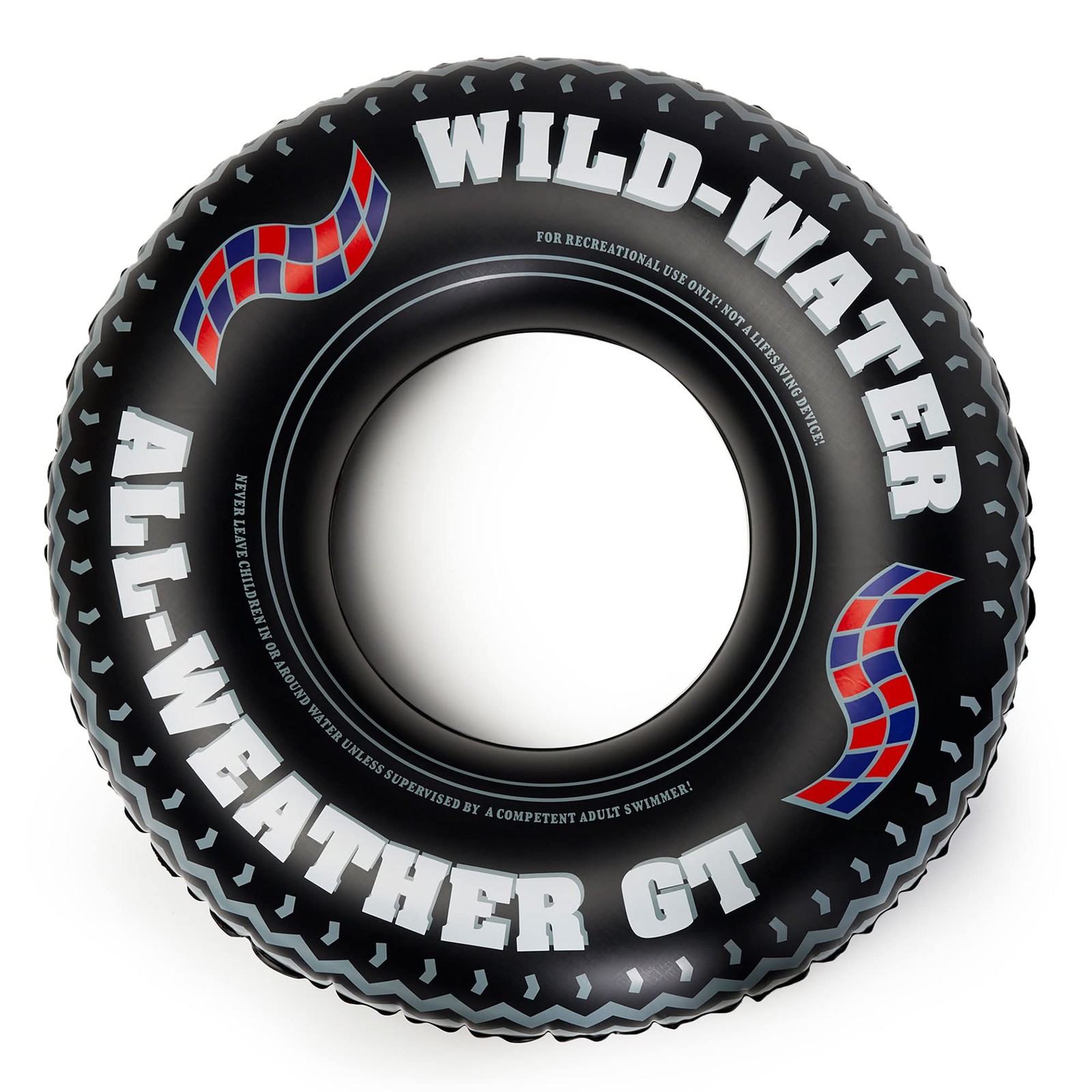 Pool Float Inflatable Monster Tire Ring Lounge Adults Teens Swimline Design Lake