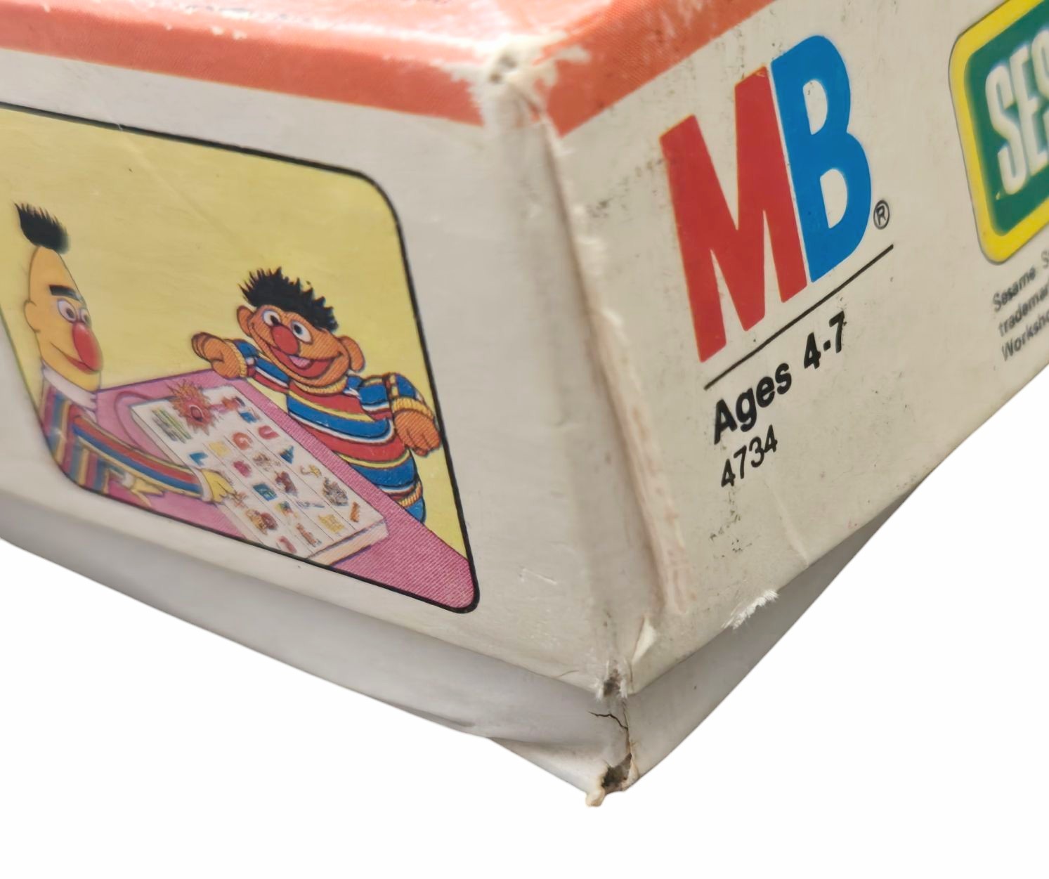 Vtg Sesame Street LIGHT AND LEARN Quiz Game 1977 MB NOT WORKING