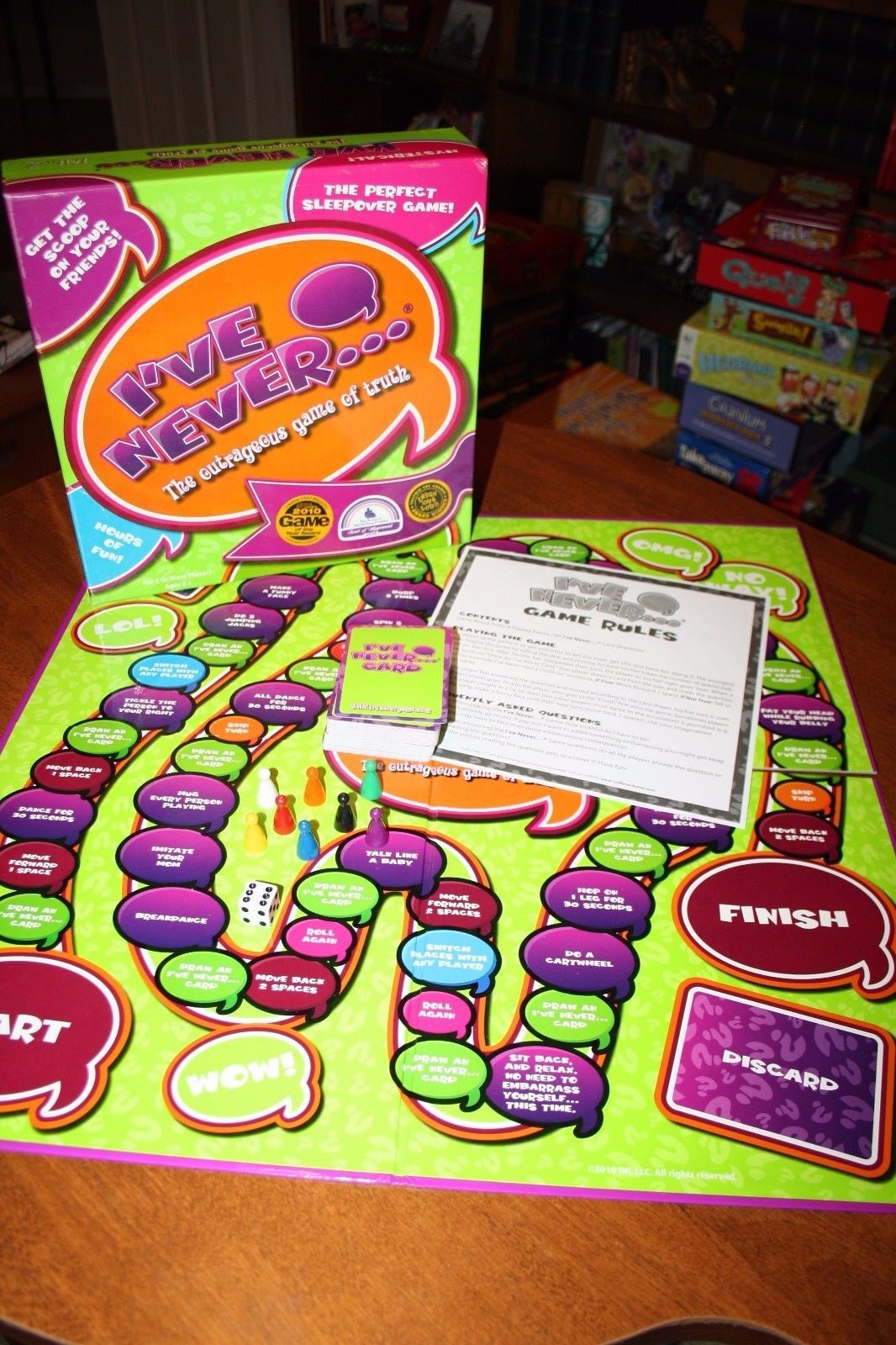 I’ve Never…The Outrageous Game of Truth – Sleepover or Party Game! – INI 2003