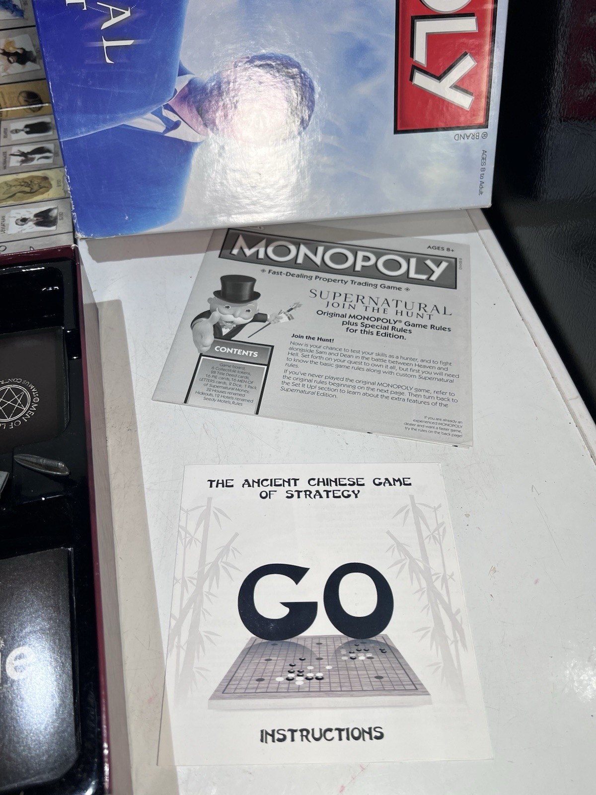 Monopoly Super Natural Join The Hunt Collectors Edition Complete Board Game 2015