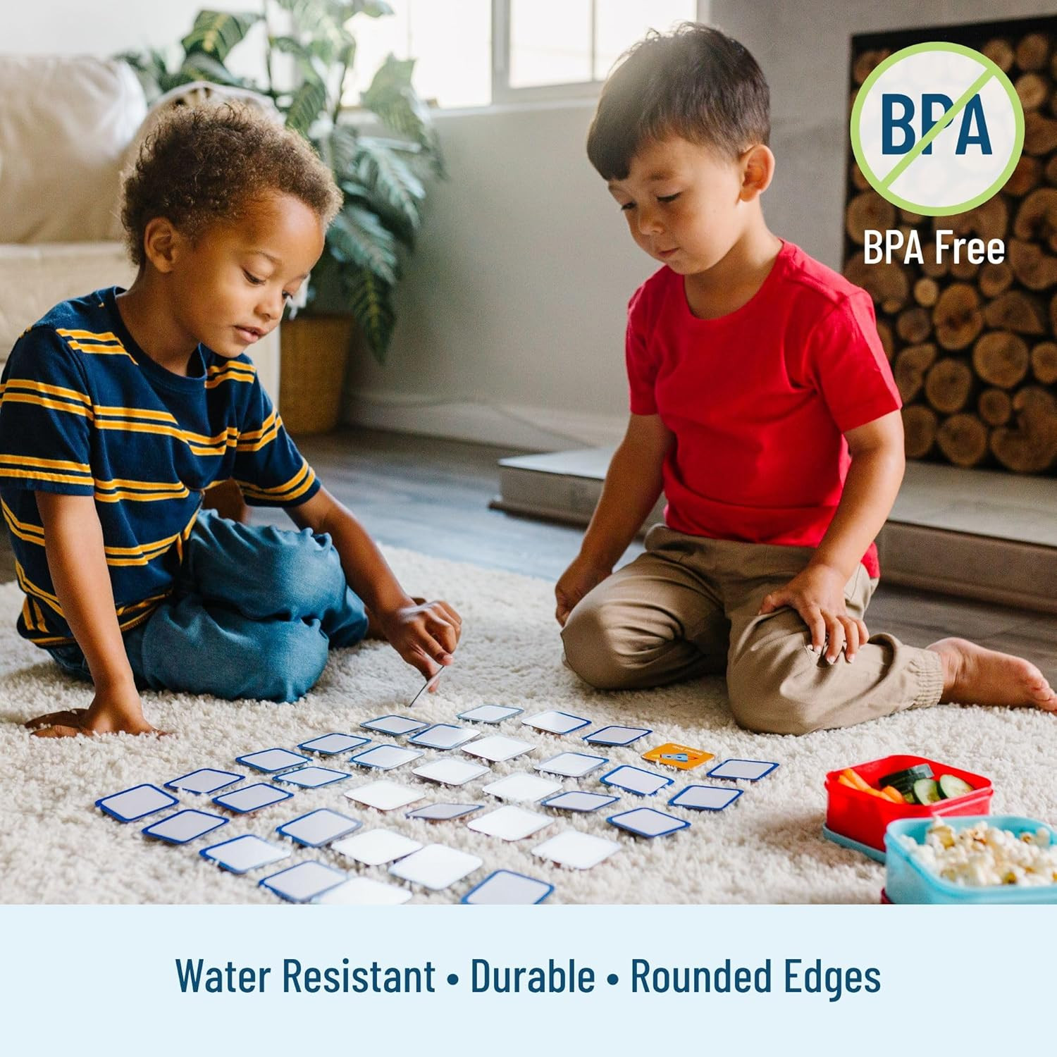 Memory Matching Game – 18 Educational Pairs for Toddlers & Preschool – Transport