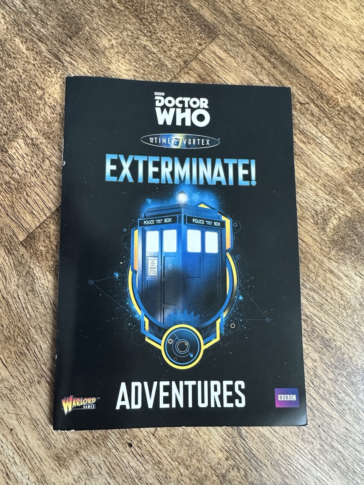 Warlord Games Doctor Who Exterminate game (no Dalek miniatures) w/Both Dalek Exp