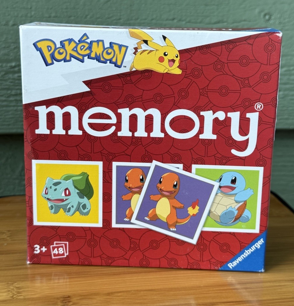 Ravensburger Pokemon Mini Memory Game for Ages 3+ – 2 to 6 Players