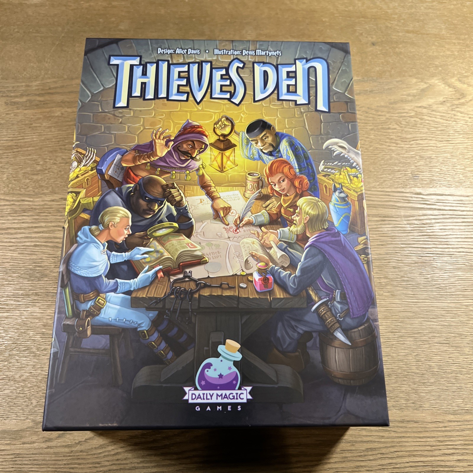 Thieves Den Board Game New Sealed + Fortune Favors the Bold Daily Magic Games