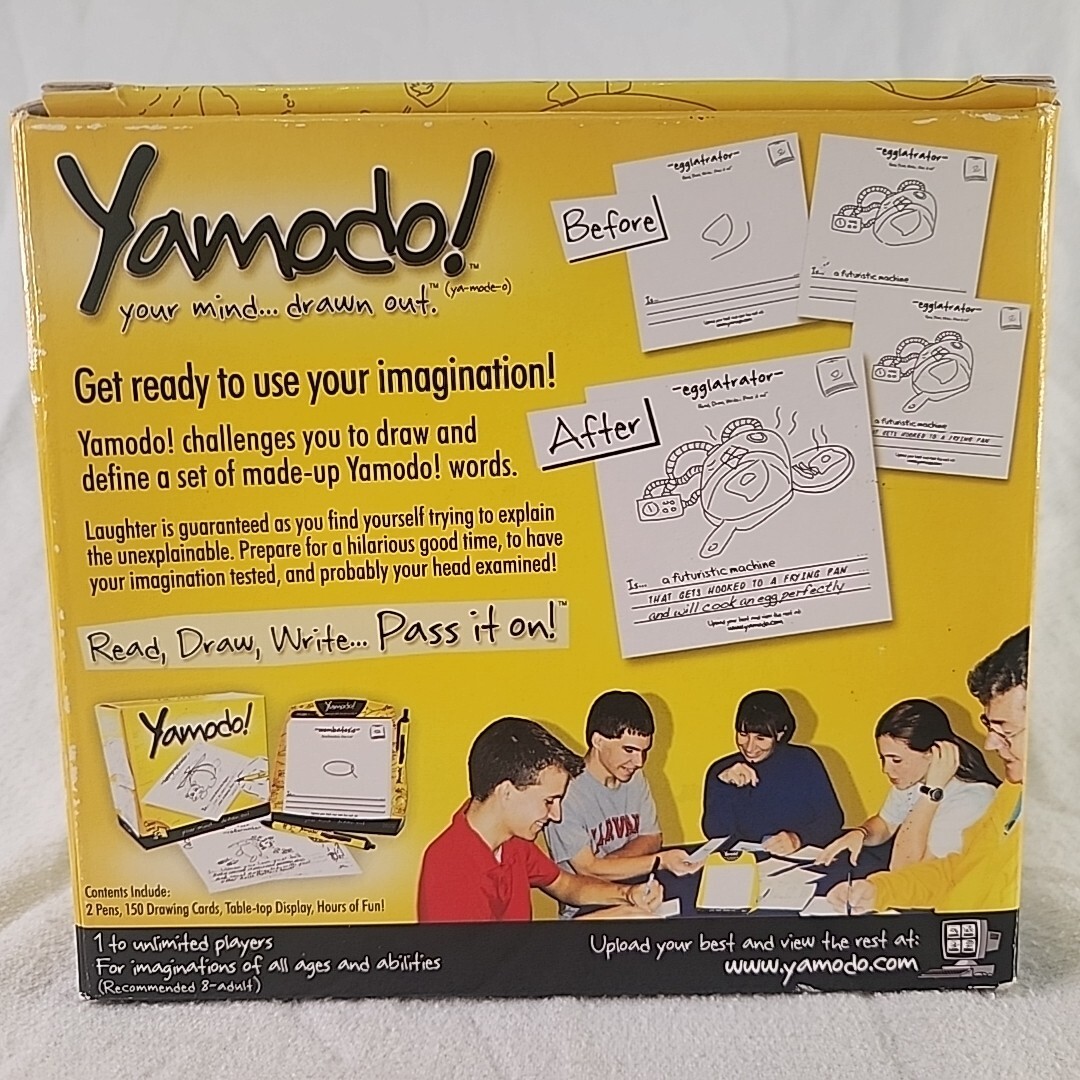 Boardgame Idea Storm Yamodo Your Mind Drawn Out Multi Award Winner Vintage New