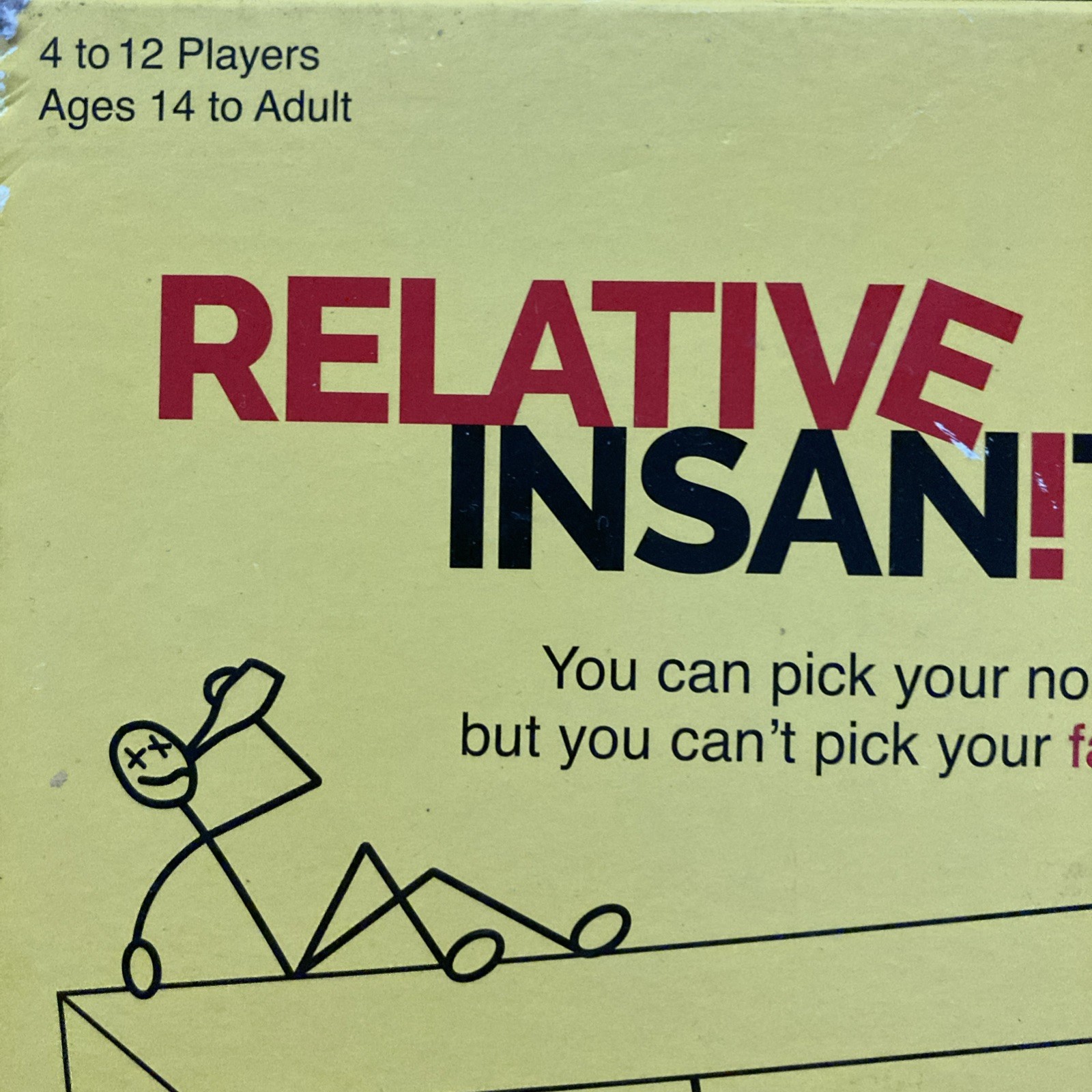 Relative Insanity Party Game Jeff Foxworthy Family Card Game Complete Edition