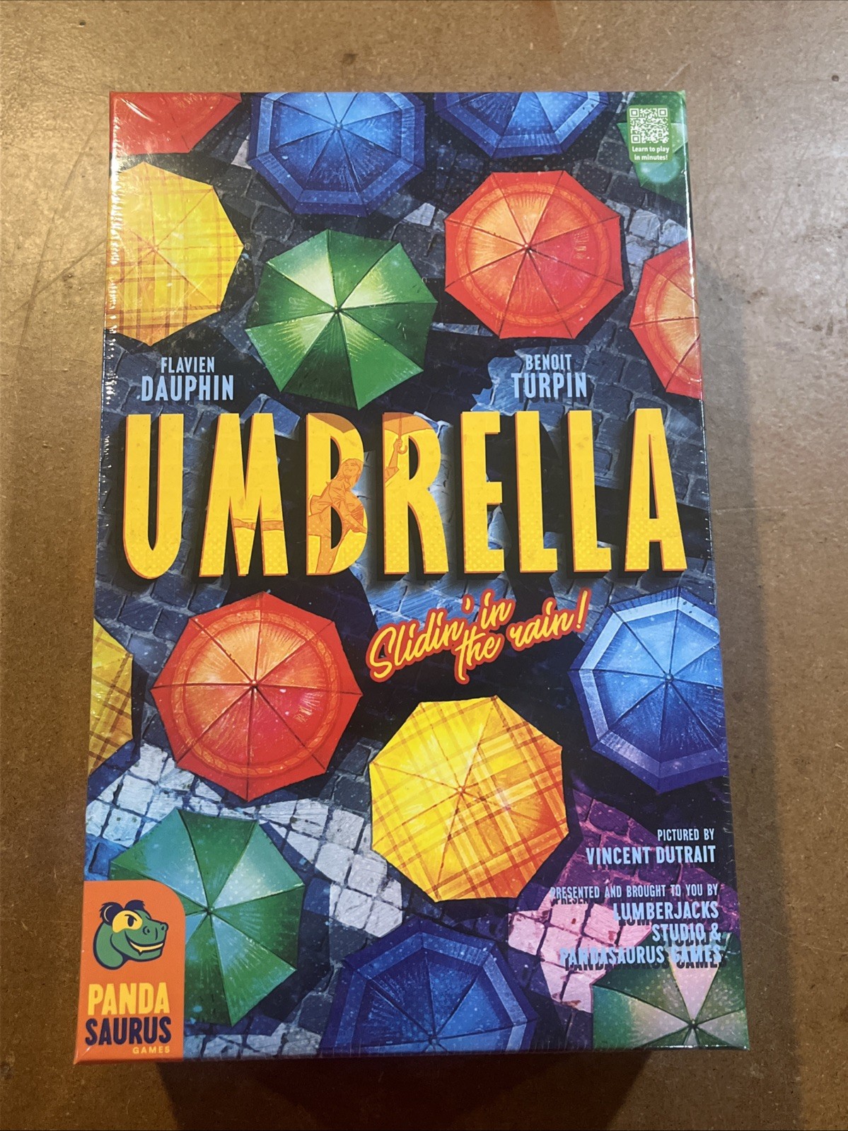Umbrella Board Game A Vibrant New York City Strategy Game 1 To 4 Players New