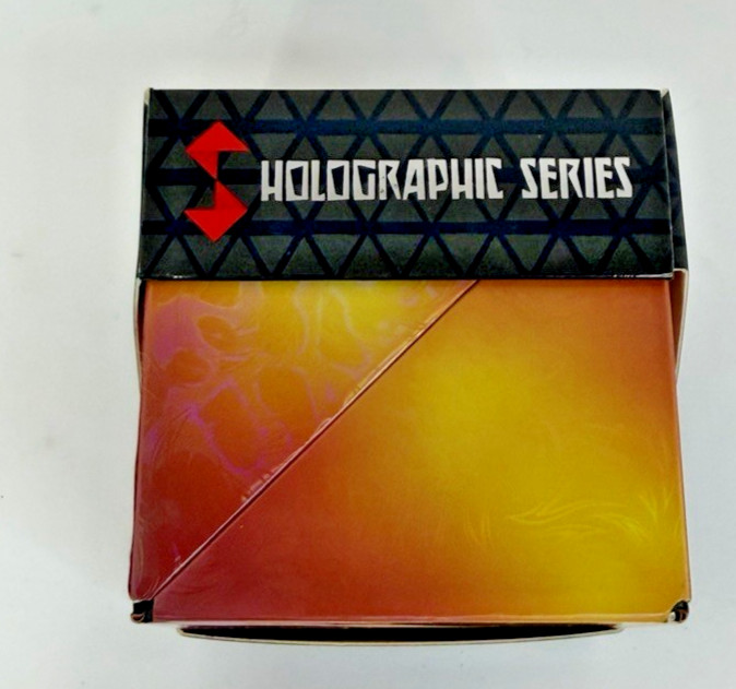 Shashibo Holographic Shape Shifting Box- STEM Magnetic Fidget Cube Orange Yellow