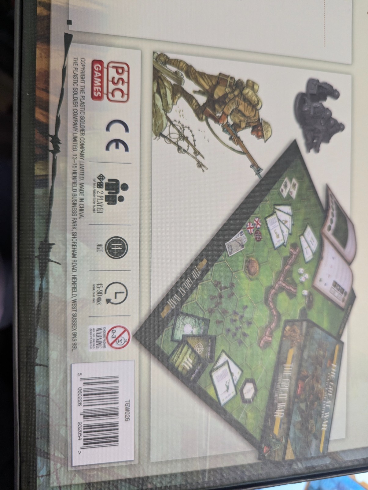 THE GREAT WAR CENTENARY Edition 100% COMPLETE UNPUNCHED PSC 2017 cards in SHRINK