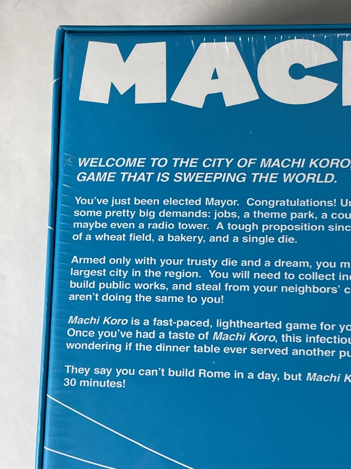 Machi Koro (2015, Brand New, Sealed) IDW Fast Paced City-building Card Game