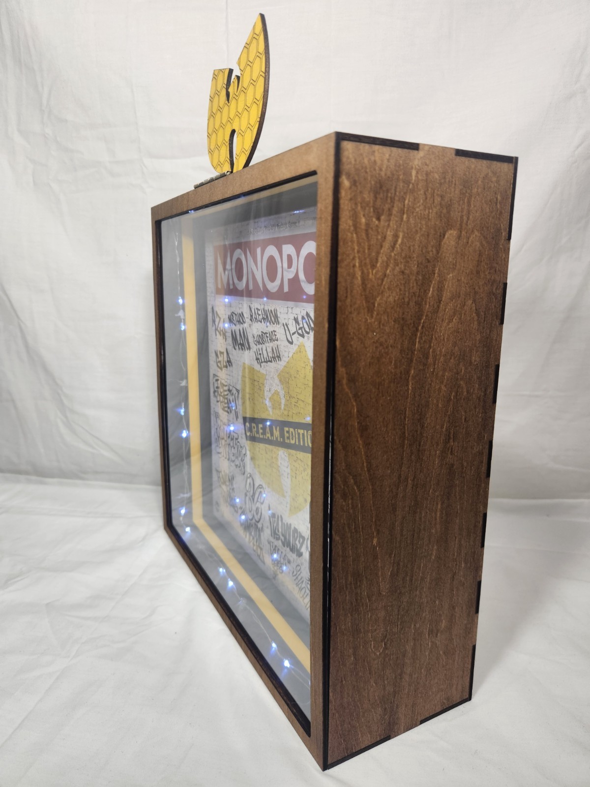 Wu-Tang Clan Monopoly Display Case (READ DESCRIPTION DISPLAY CASE ONLY)