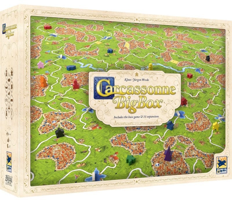 Carcassonne Big Box (V.3.1) 2025 Board Game by Z-Man Games
