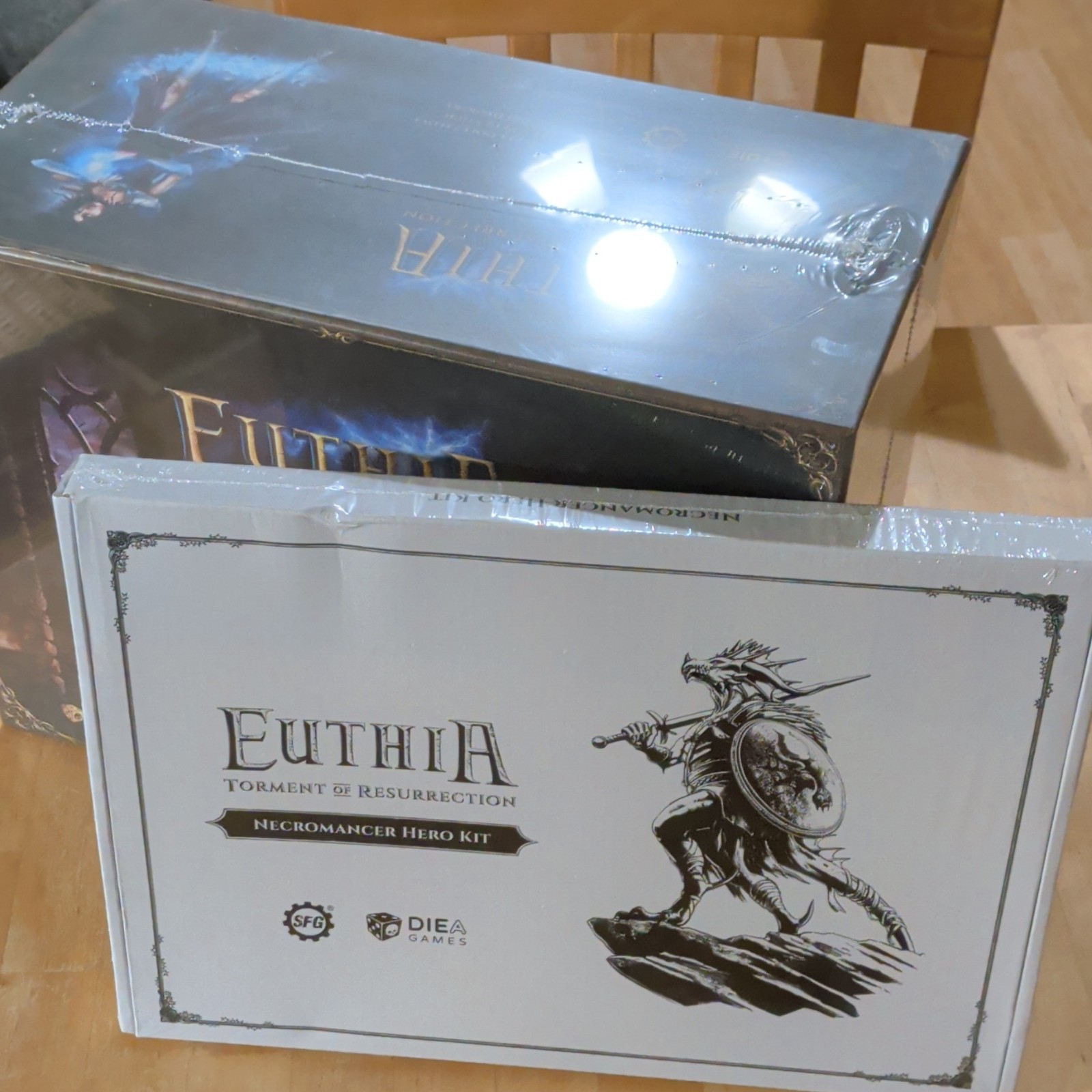 (Diea Games) Euthia: Torment of Resurrection Board Game + Necromancer Hero Kit