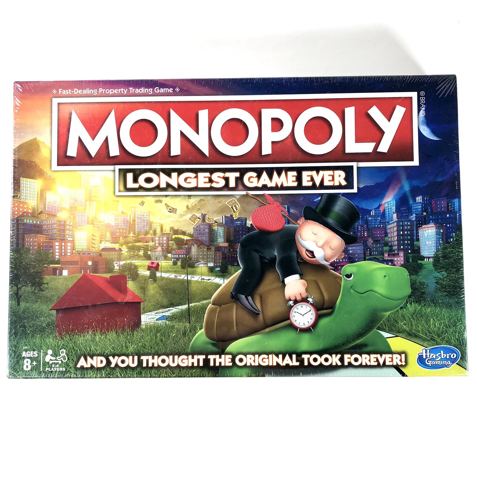 Monopoly Longest Game Ever Edition Hasbro NEW SEALED Retired