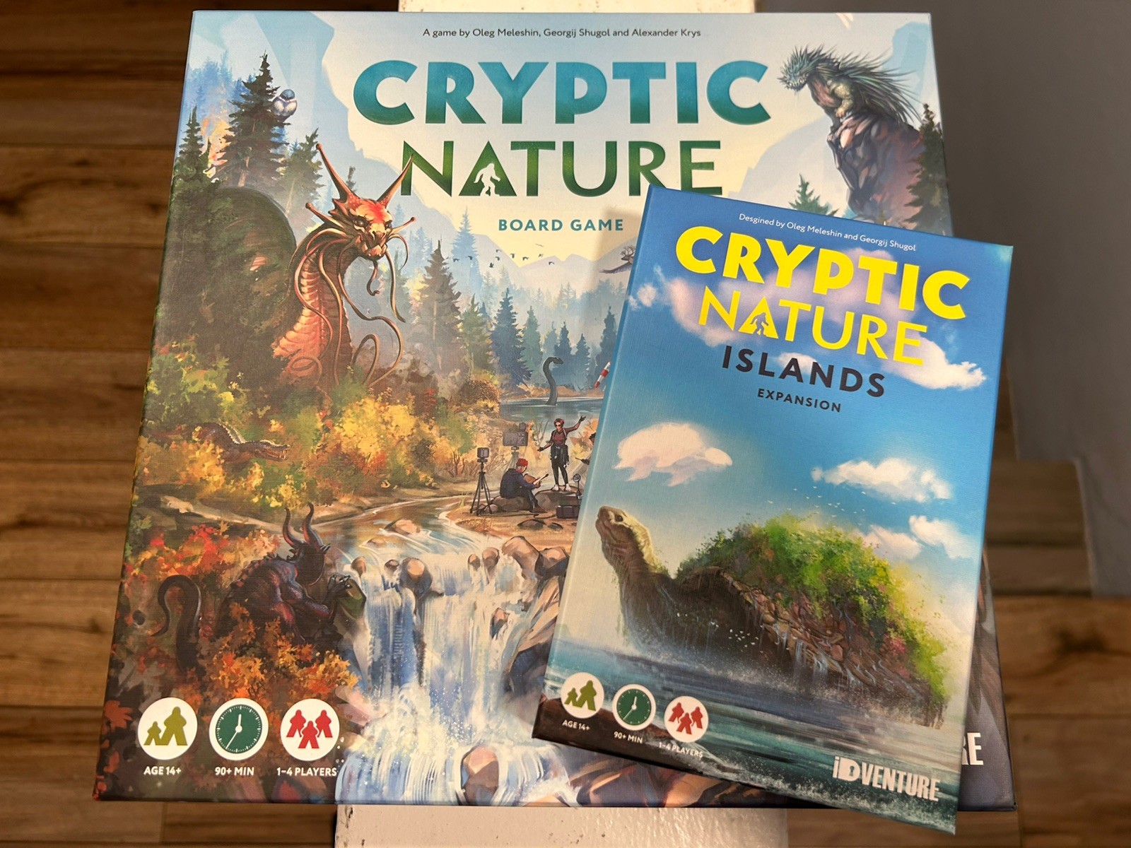 Cryptic Nature Board Game with Islands Expansion Kickstarter Edition