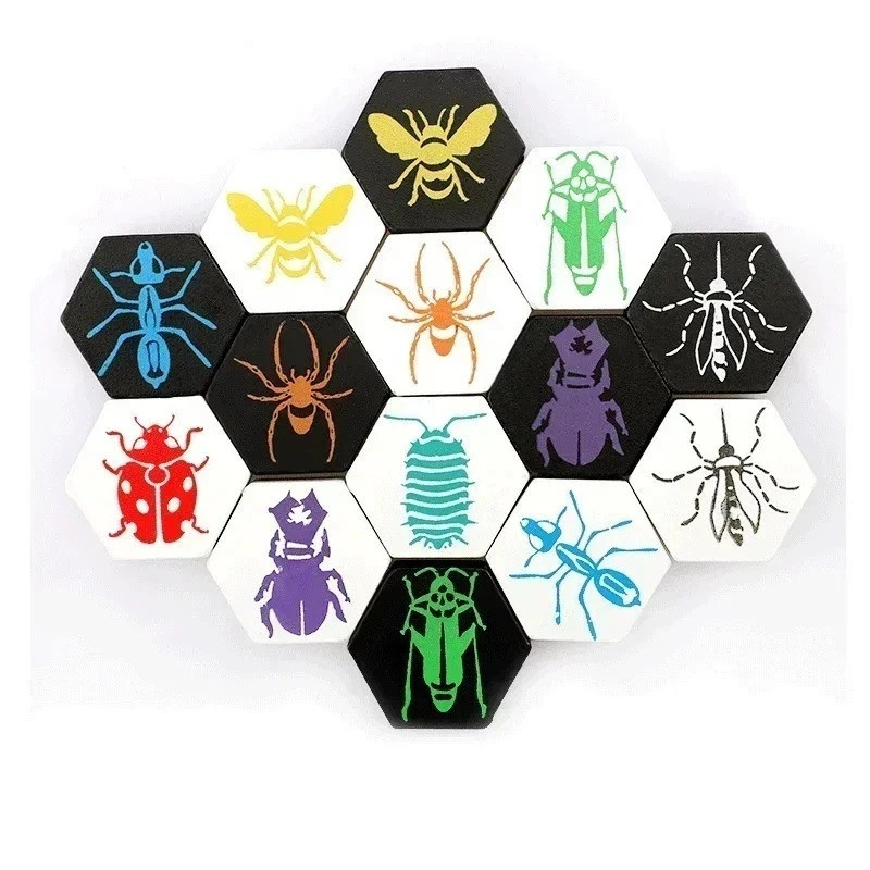 Hive Board Game 2 Player Family Fun Strategy Travel Party Entertainment Game