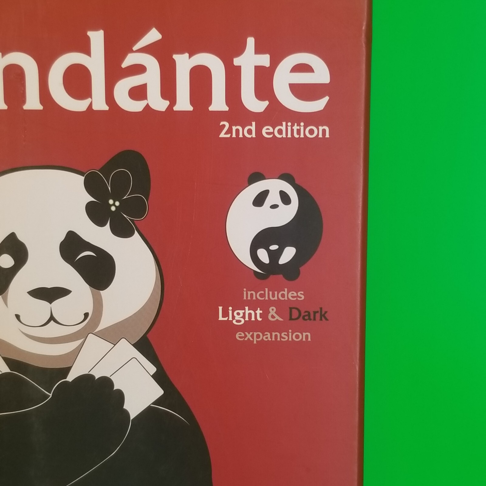 Pandánte 2nd Edition w/ Light & Dark Expansion New Open Box Sirlin Games (2015)