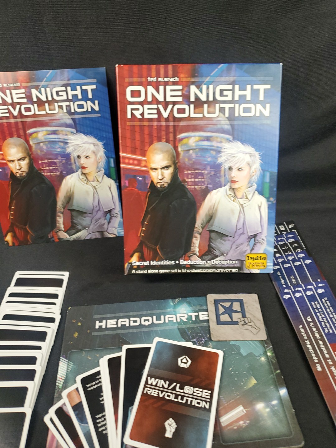 One Night Revolution – Indie Boards & Cards 2015 Kickstarter Edition w/ Promos