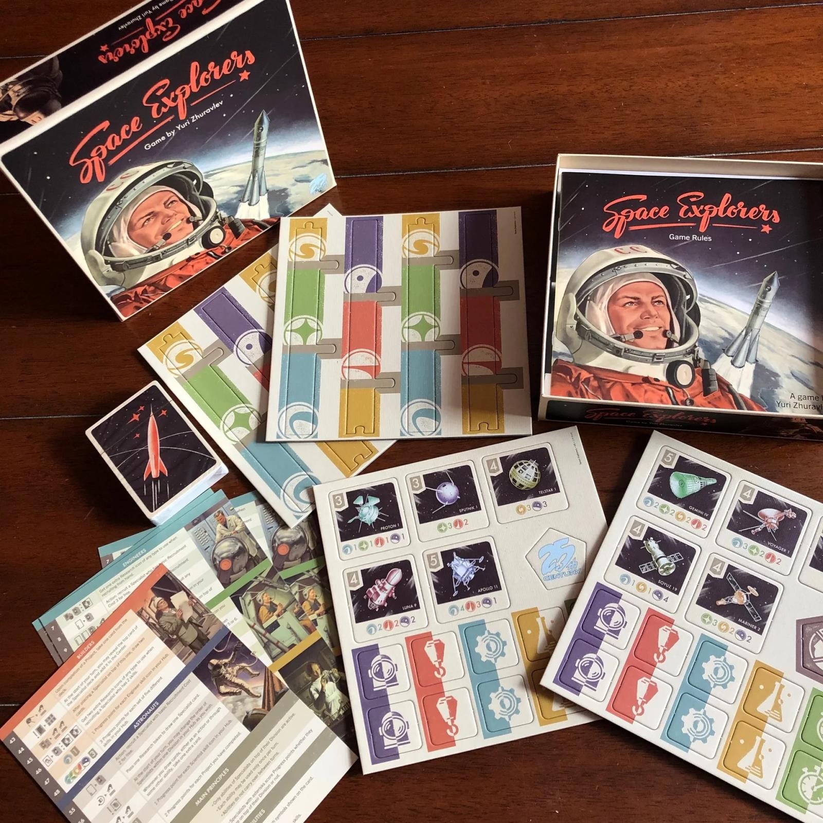 Space Explorers Base Game + Expansion + Promo by 25th Century Games – SEALED