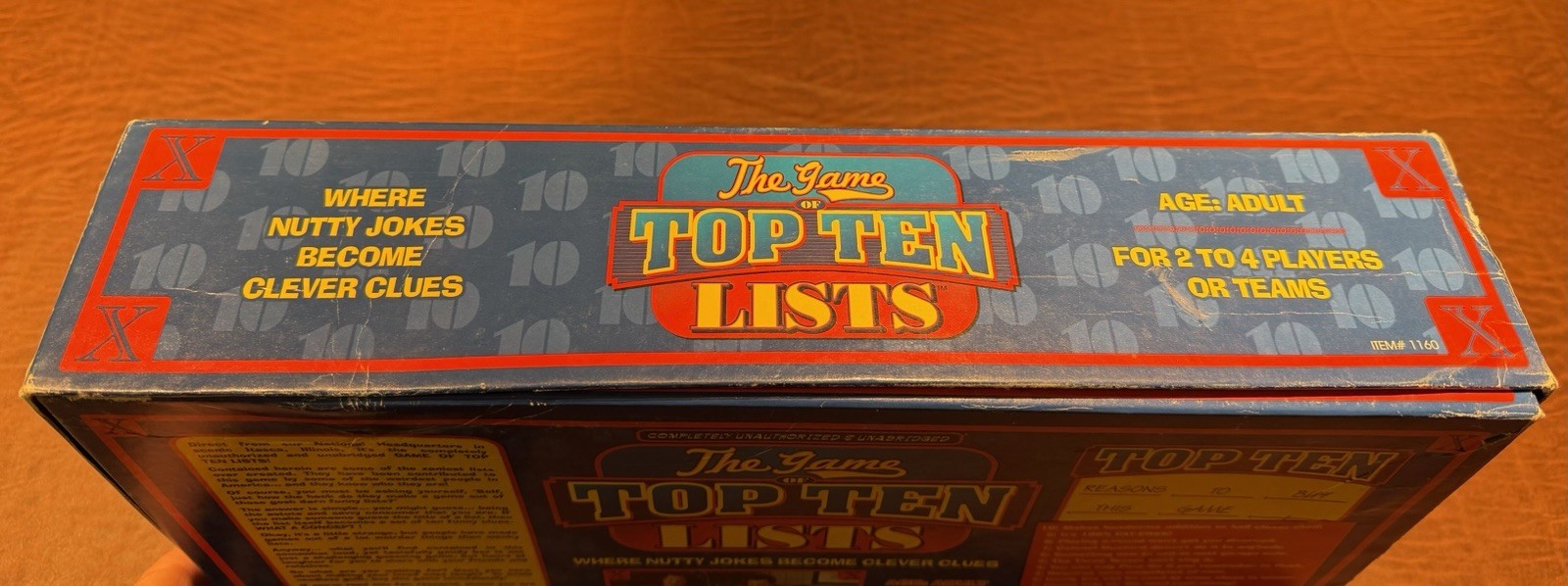 TDC Games – The Game Of Top Ten Lists 1995 #1160