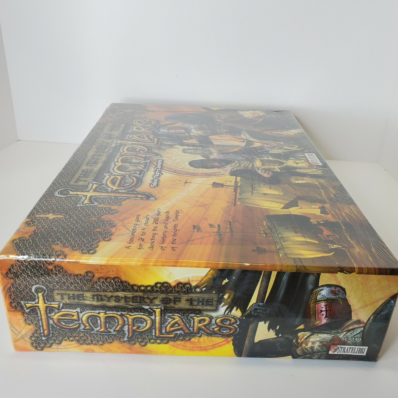 Stratelibri The Mystery of the Templars Historical Strategy Board Game RPG New!
