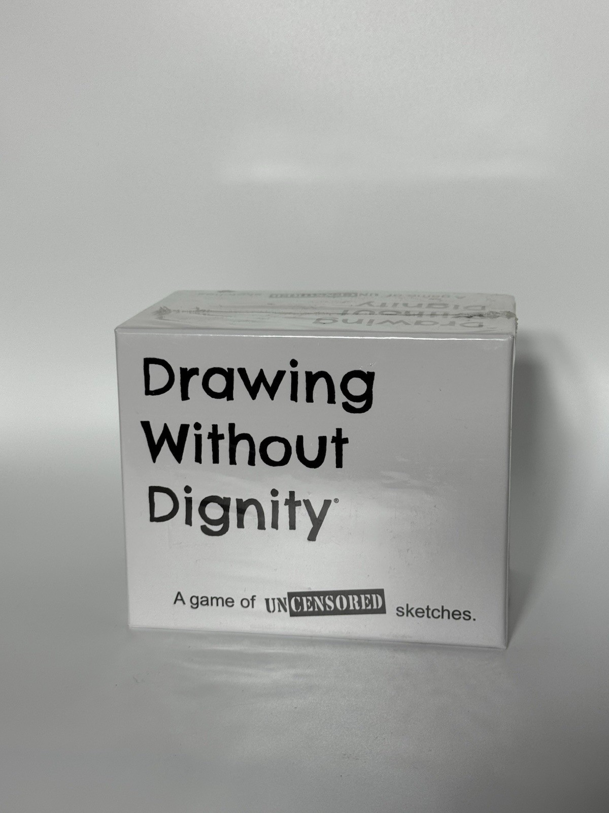Drawing Without Dignity : A Game of Uncensored Sketches Adult Pictionary NEW