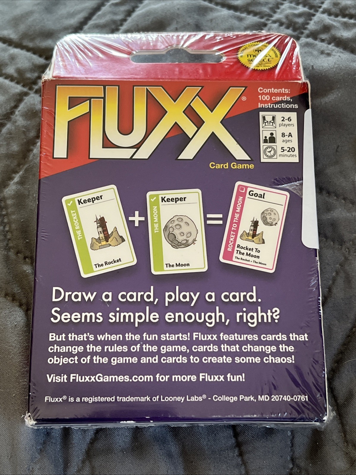 Fluxx Special Edition Card Game – Unique Rules for 2-6 Players New!