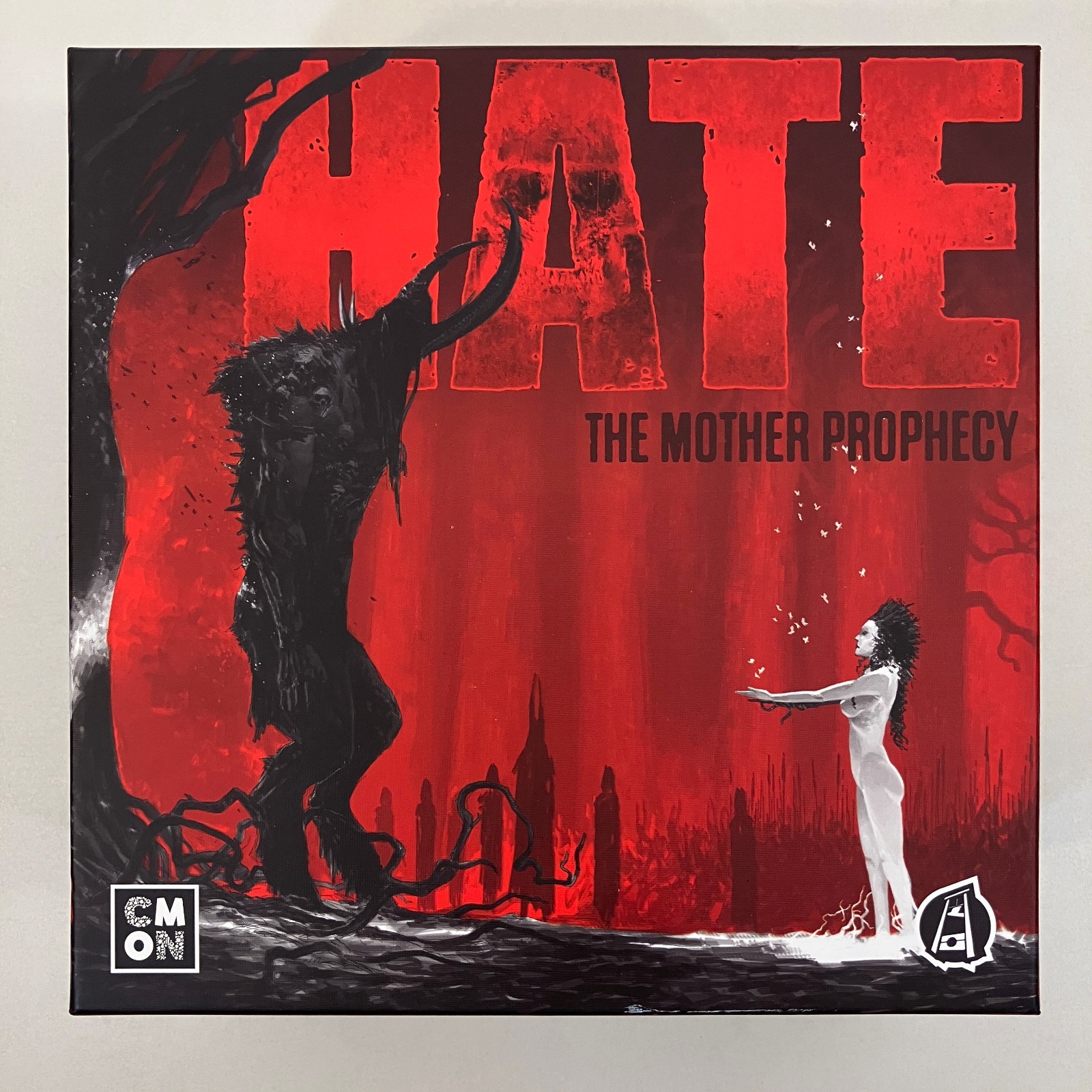HATE Board Game Kickstarter Exclusive with Extras 2019 CMON Guillotine Games Lot