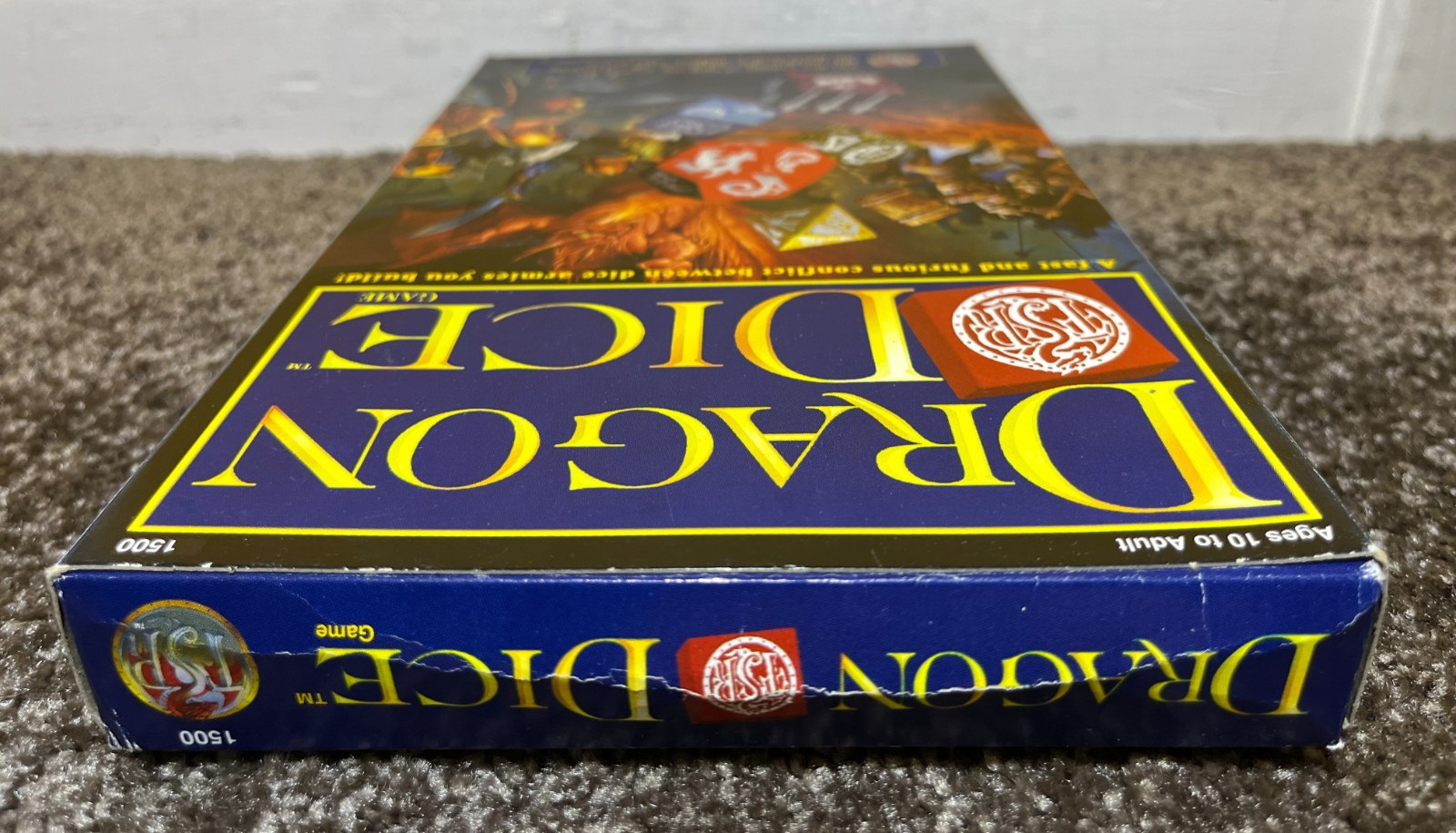 TSR Dragon Dice Game Starter Set Box Vintage 1995 Lester Smith Unplayed