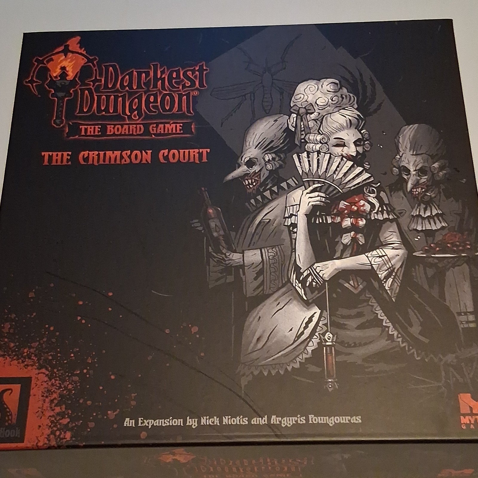 Mythic Games Darkest Dungeon Crimson Court Expansion Miniatures Ages 14+