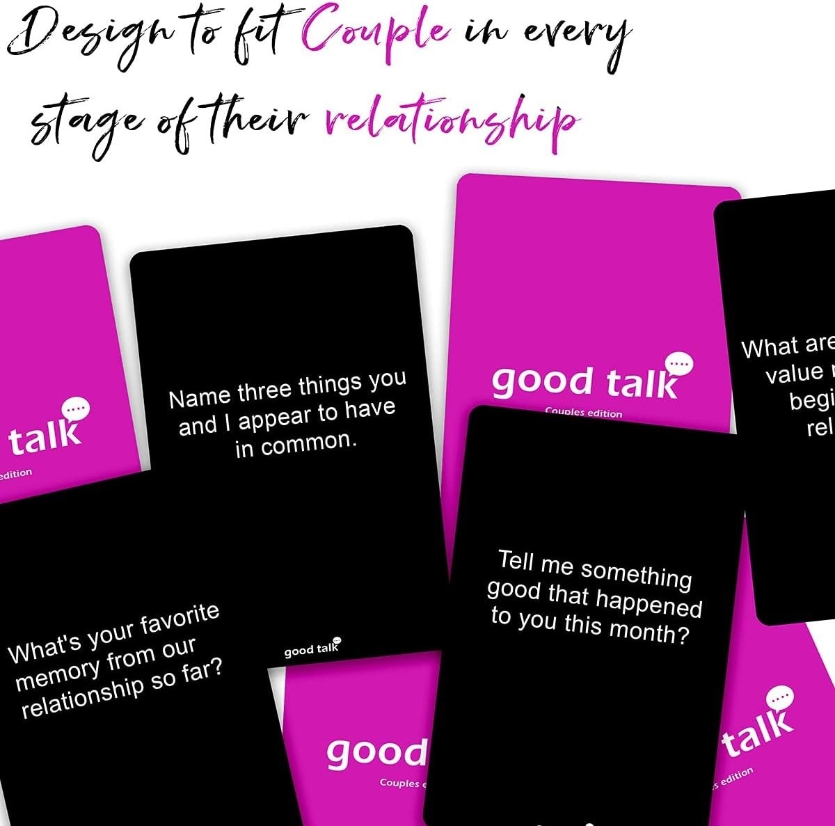 Couples Games – Conversation Starter Questions For Relationships, Cards Game