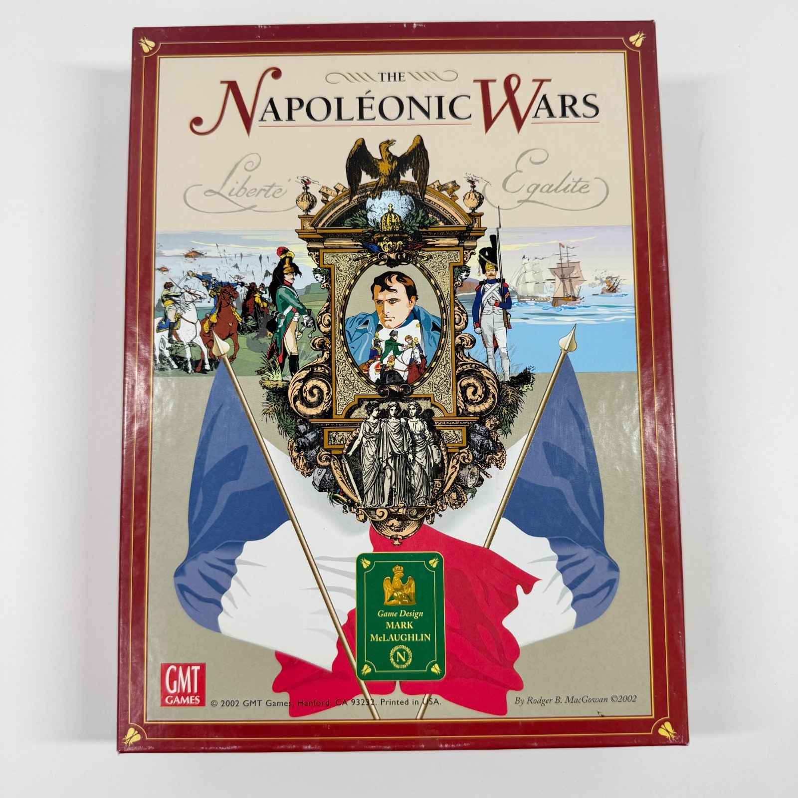 GMT Games The Napoleonic Wars 1st Printing 2002 – SEALED PIECES UNPUNCHED – READ