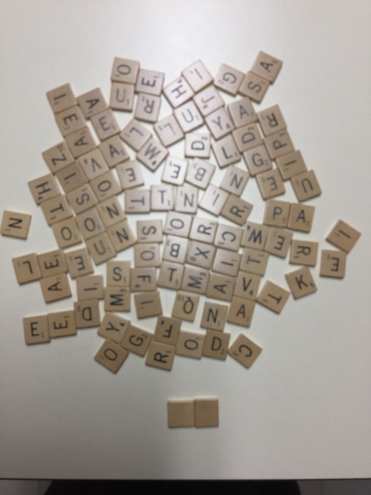 SCRABBLE Individual Wooden Tiles for Regular Edition (***$1.00 Per Tile***)