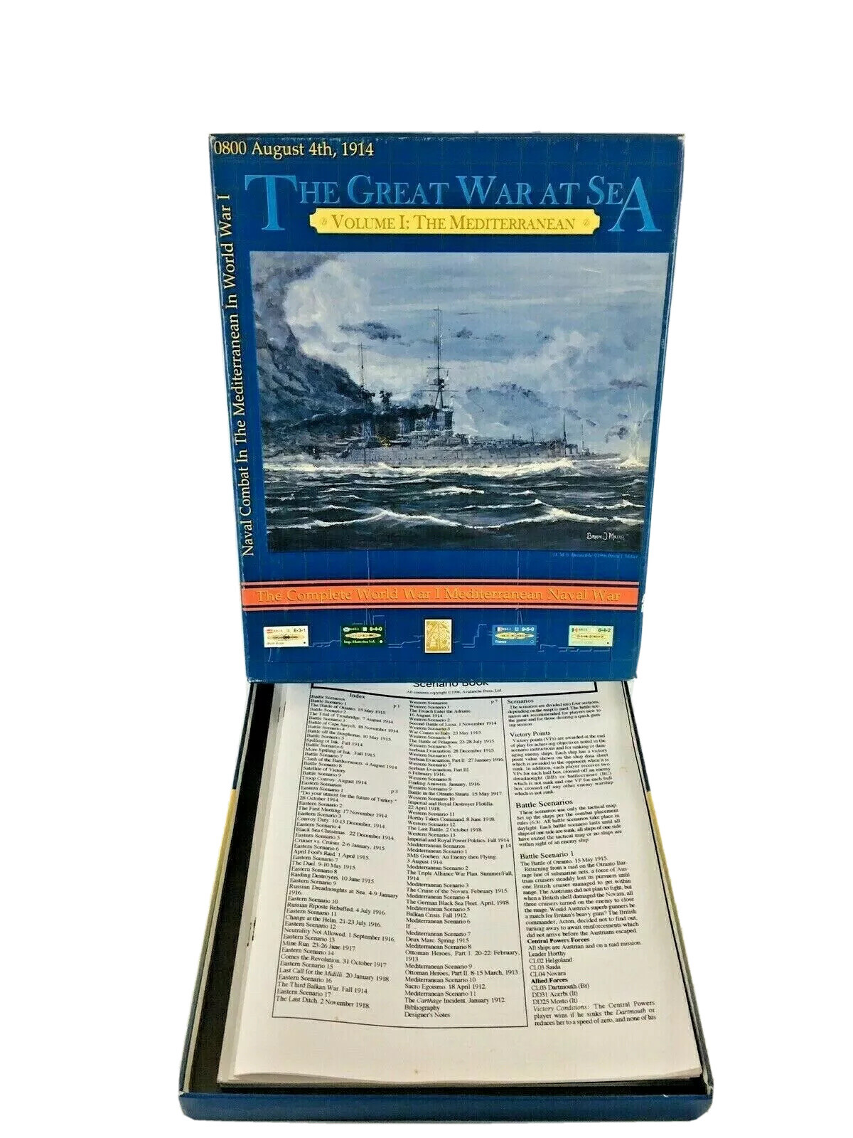Vintage Avalanche Press Ltd The Great War at Sea Complete Unpunched