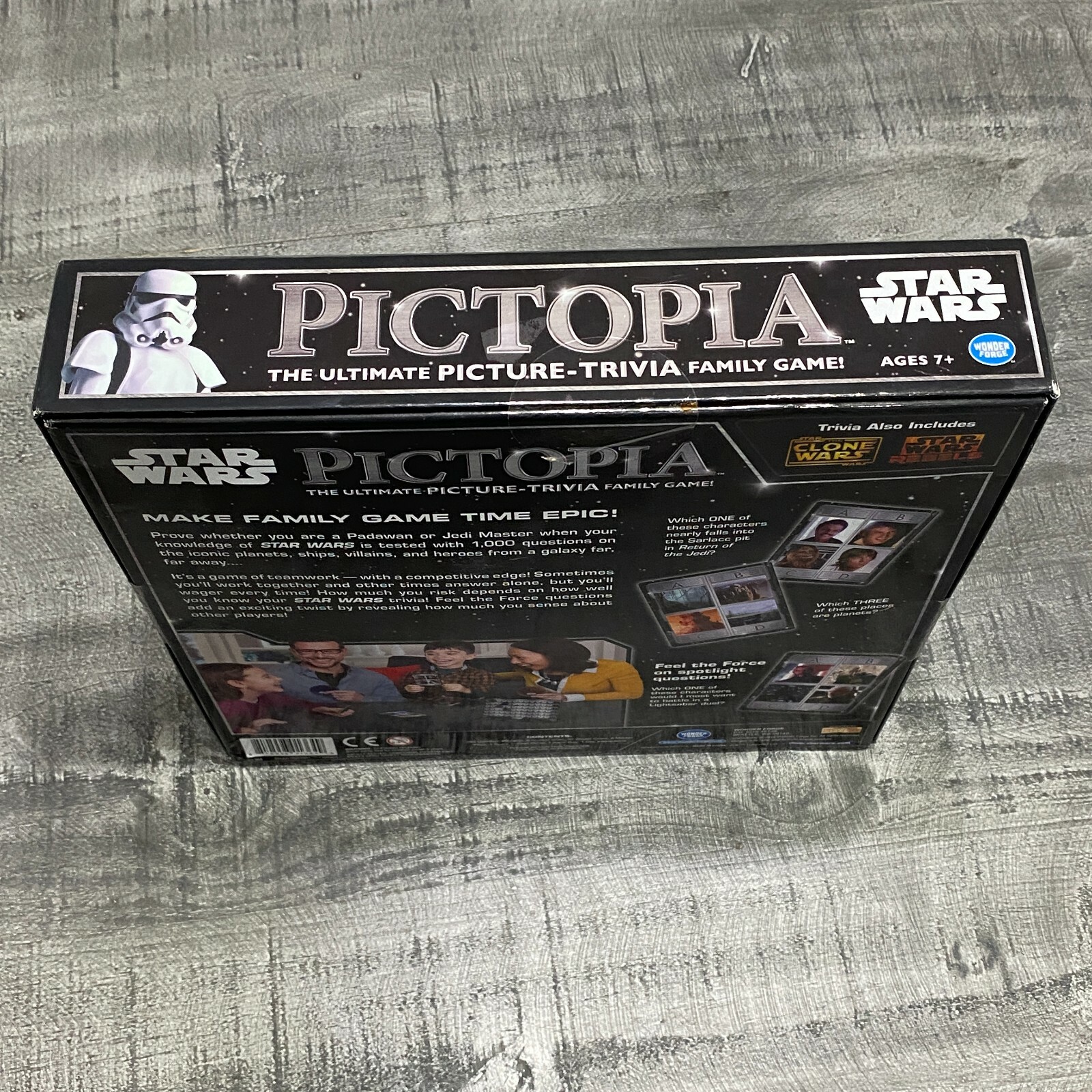 Star Wars Pictopia – Star Wars Board Games Wonder Forge NEW