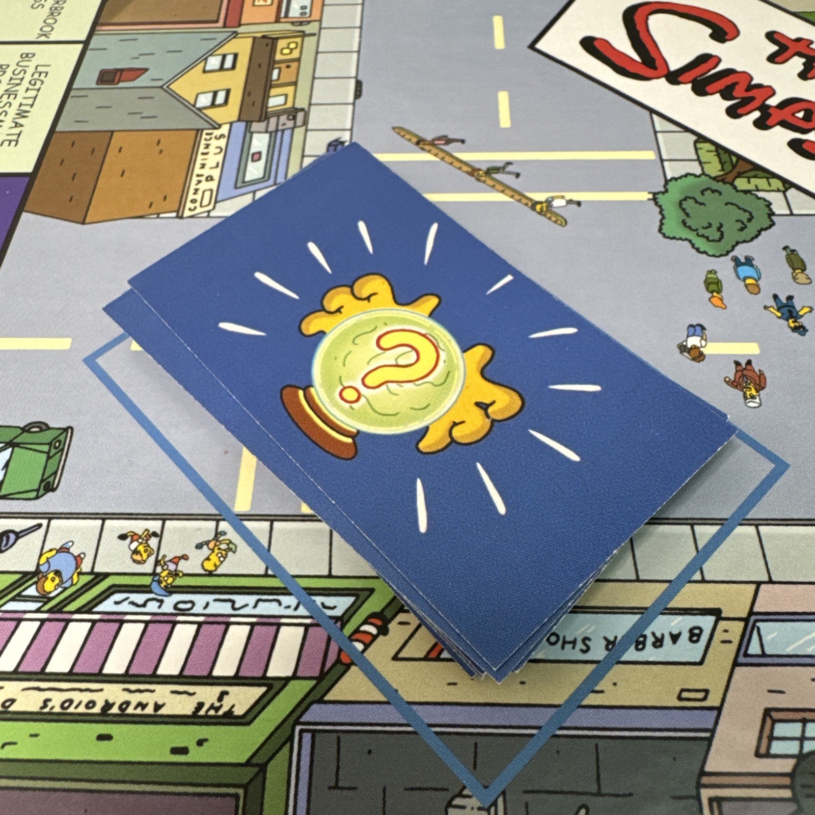 Monopoly The Simpsons Board Game 2001 Preowned Complete
