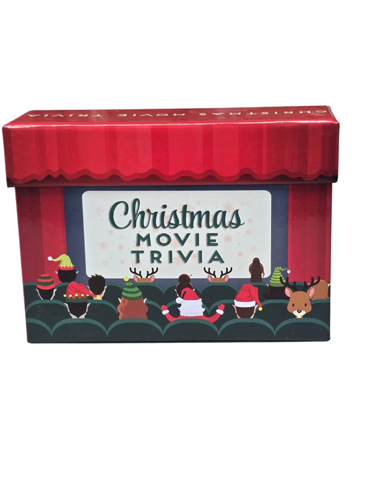 Christmas Movie Trivia Game Box – Family Fun Holiday Party Cards