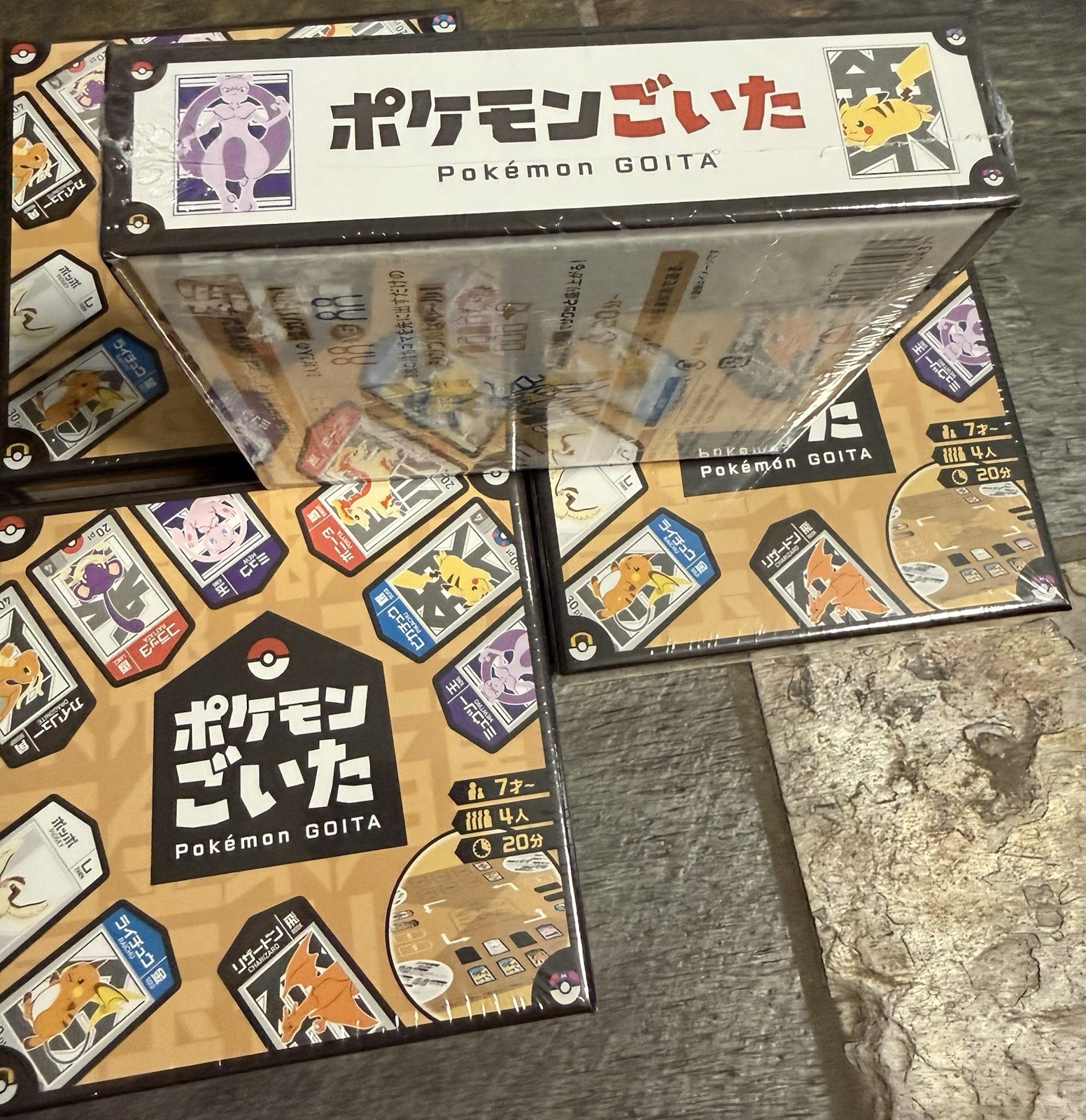 Pokemon Goita Board Game 【English instructions included】NEW SEALED