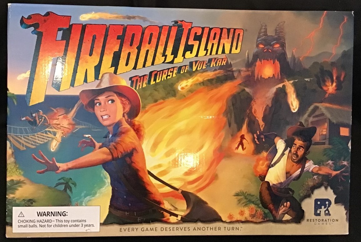 Fireball Island ~ The Curse of Vul-Kar with Treasure Trove Expansion ~ OEJ