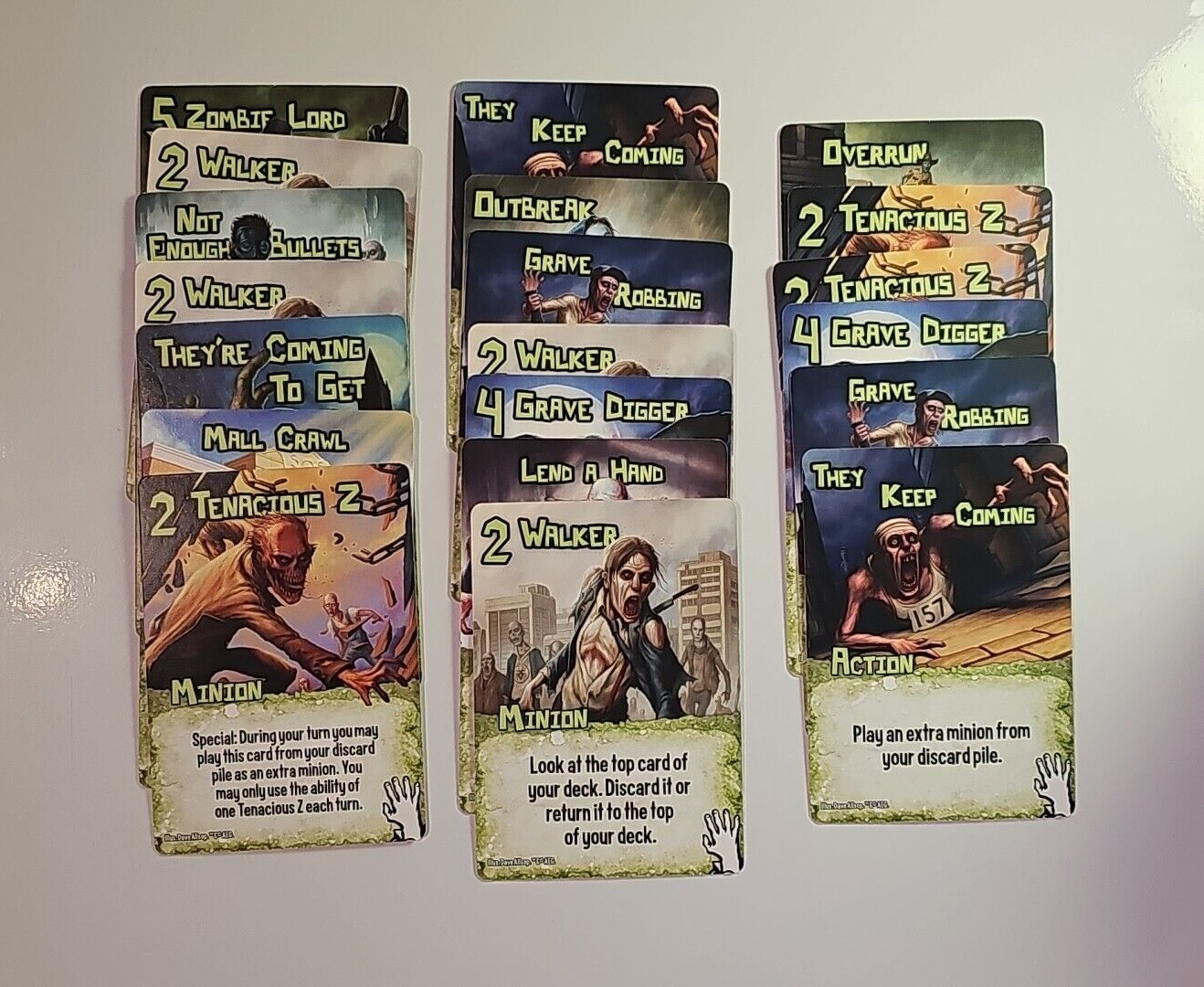 Smash Up ZOMBIES Faction Pack – Alderac Entertainment Group REPLACEMENT SET