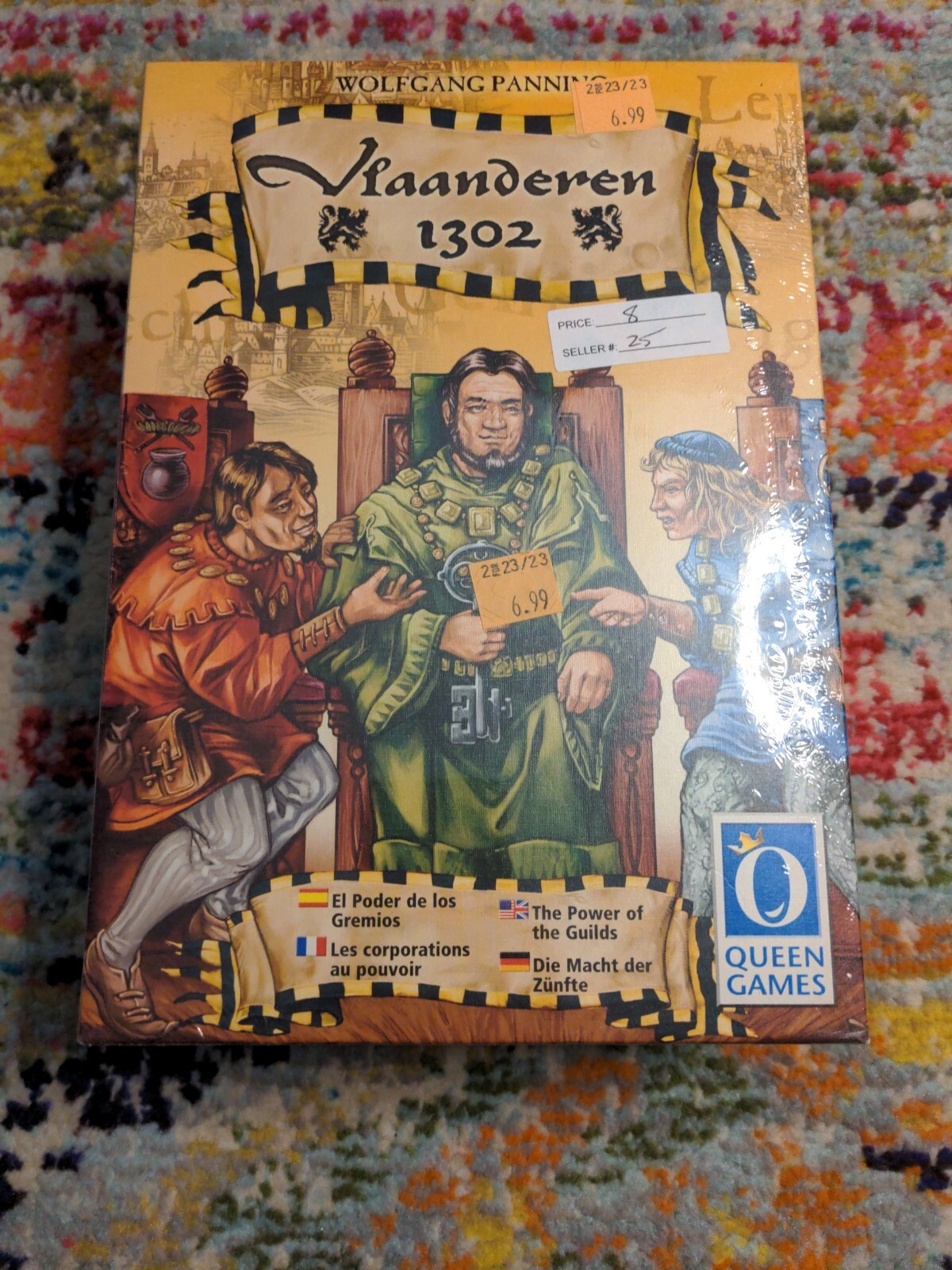 VLAANDEREN 1302 Board Game Queen Games NEW SEALED