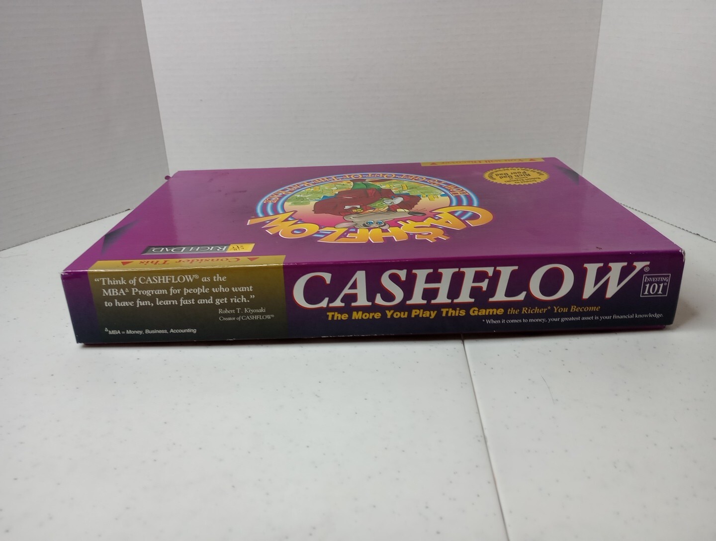 Cashflow Investing 101 Board Game Rich Dad Poor Dad Robert Kiyosaki Financial