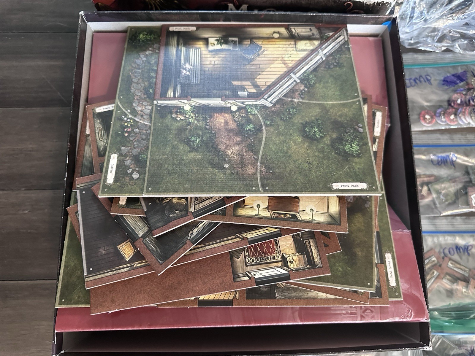 Mansions of Madness First Edition Board Game 2010 Fantasy Flight 98% Complete