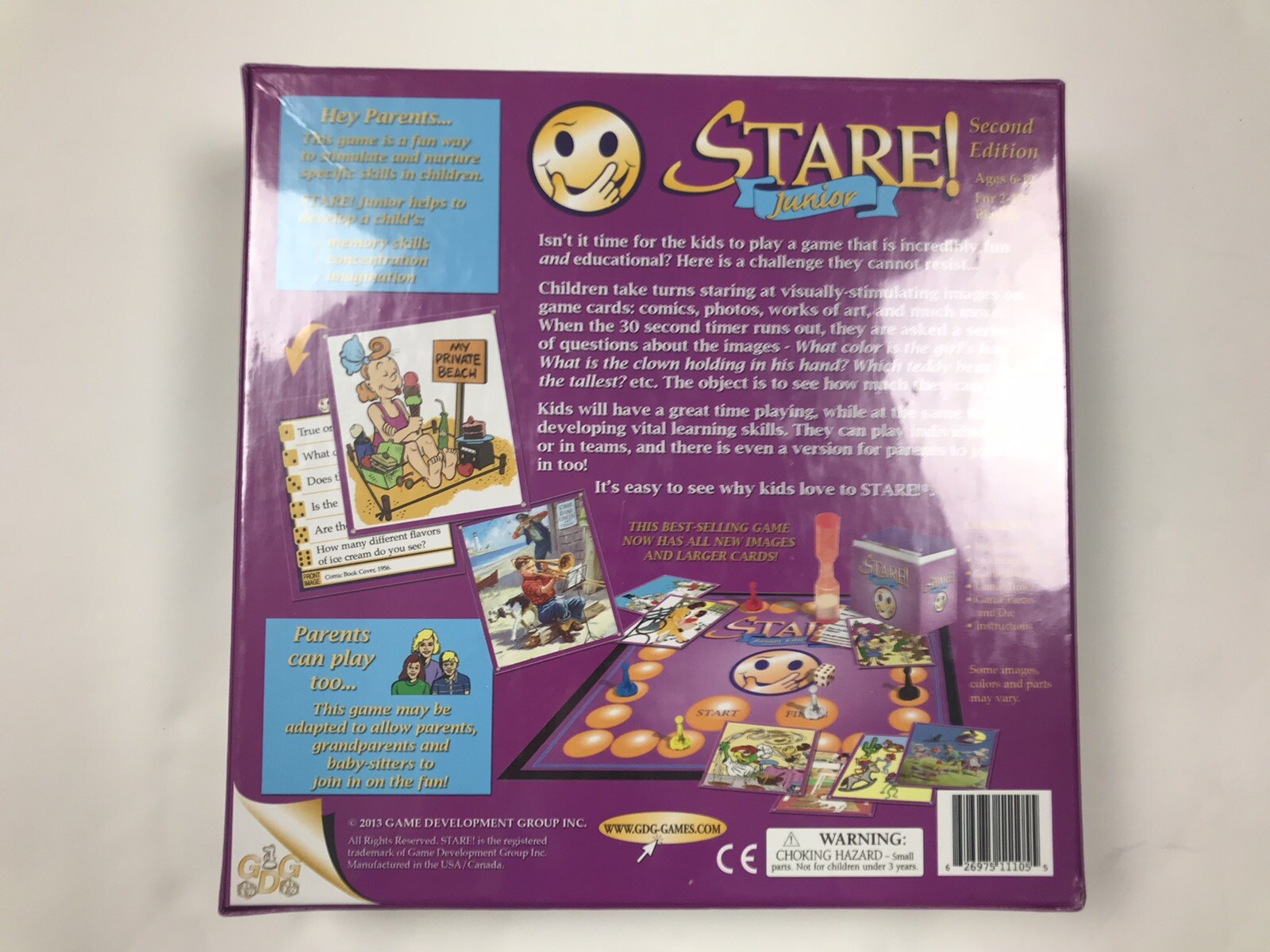 stare junior 2 to 10 players ages 6 to 12