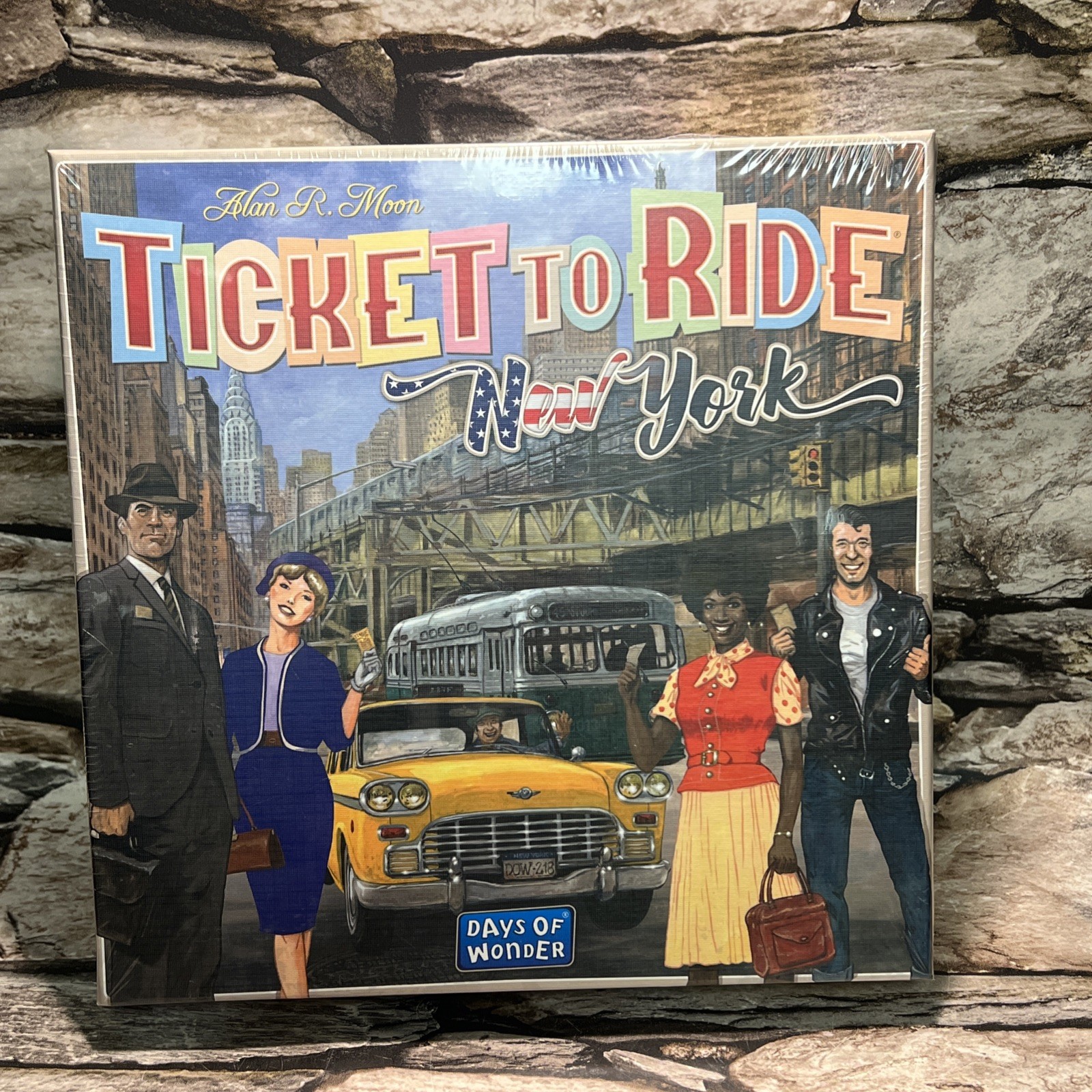 Ticket to Ride New York, 60’s Era, Days of Wonder, Board Game, Factory Sealed