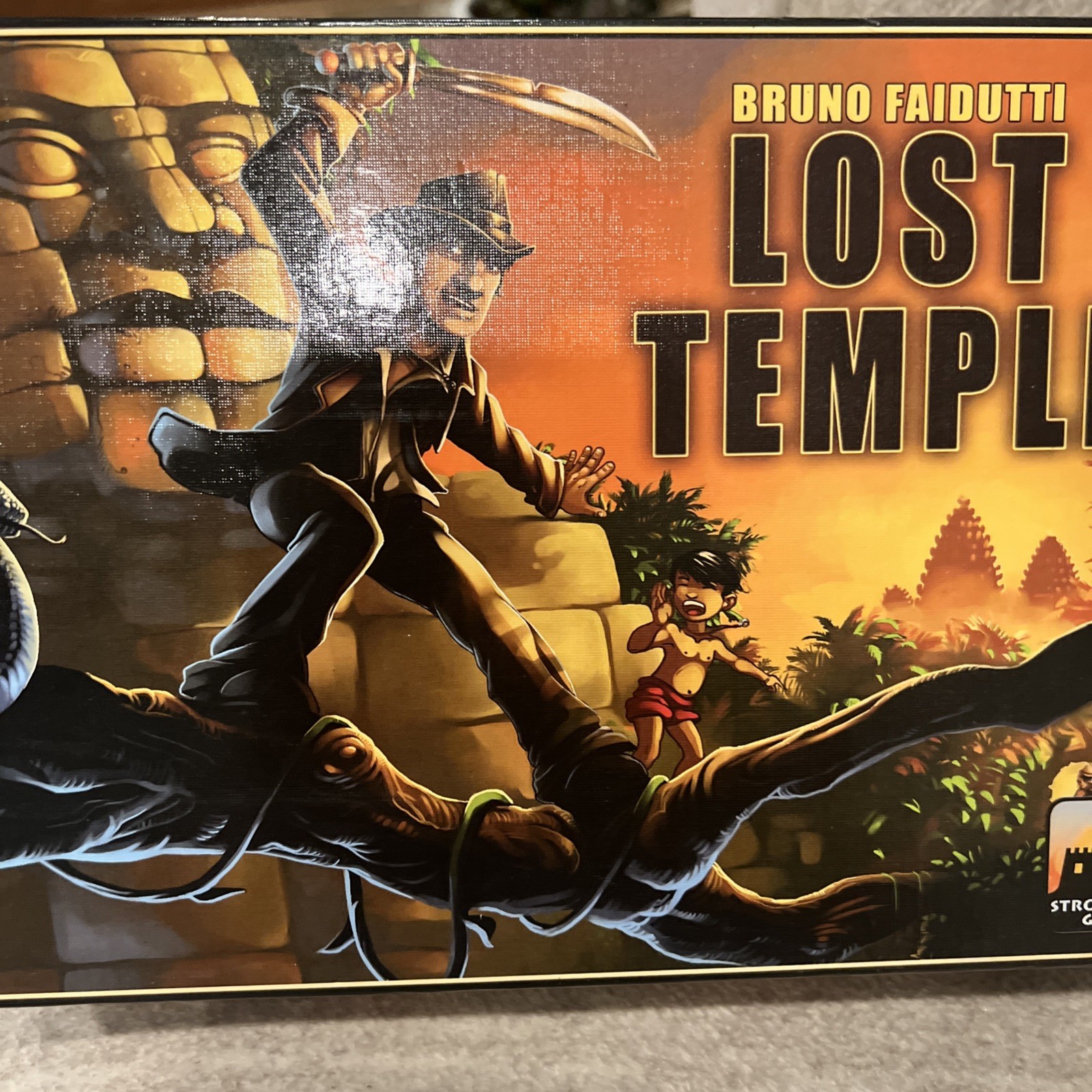 Lost Temple board game excellent condition Ages10+2-8Players By Stronghold Games