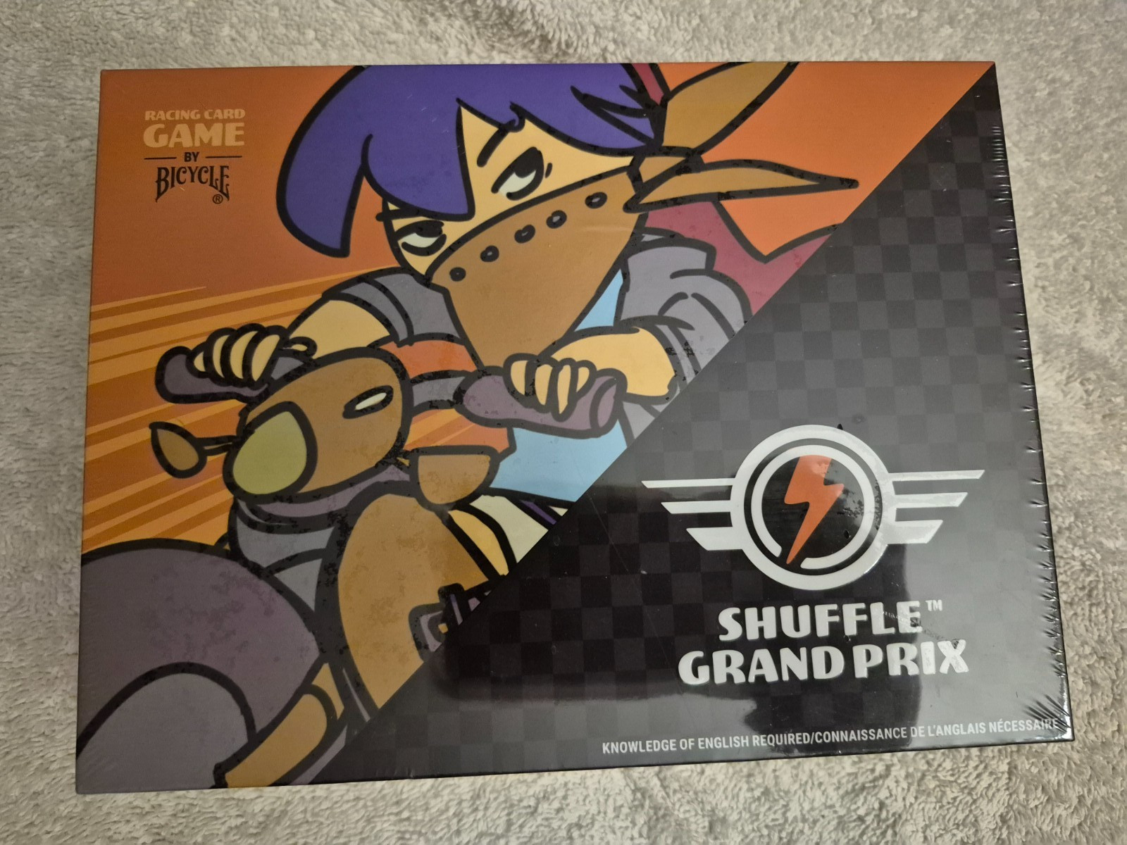Shuffle Grand Prix Racing Card Game By Bicycle 2-4 Players Board Sealed BRANDNEW
